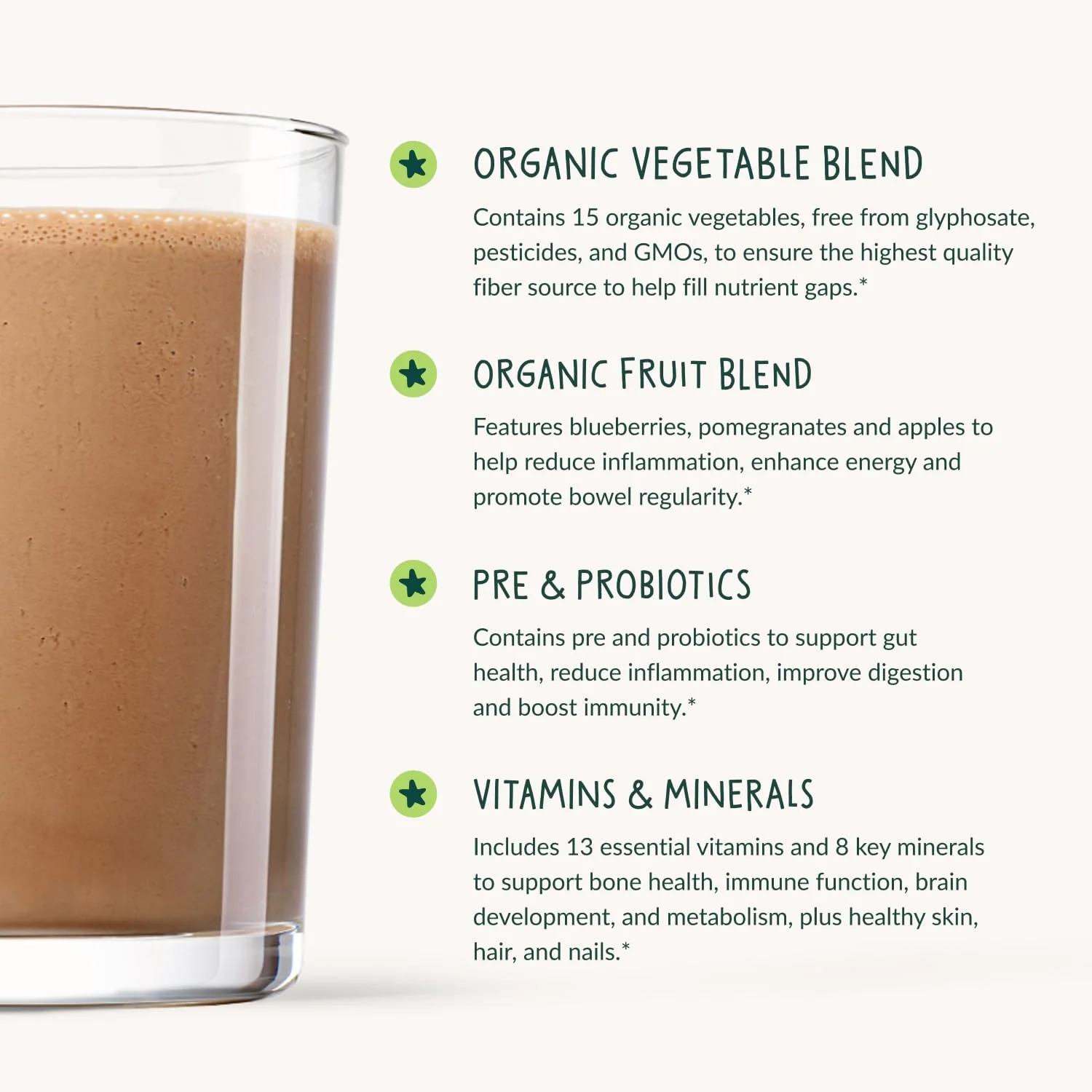 Beam Kids All in One Superfood Powder — Probiotics, Vitamins & Organic Greens - Image 4
