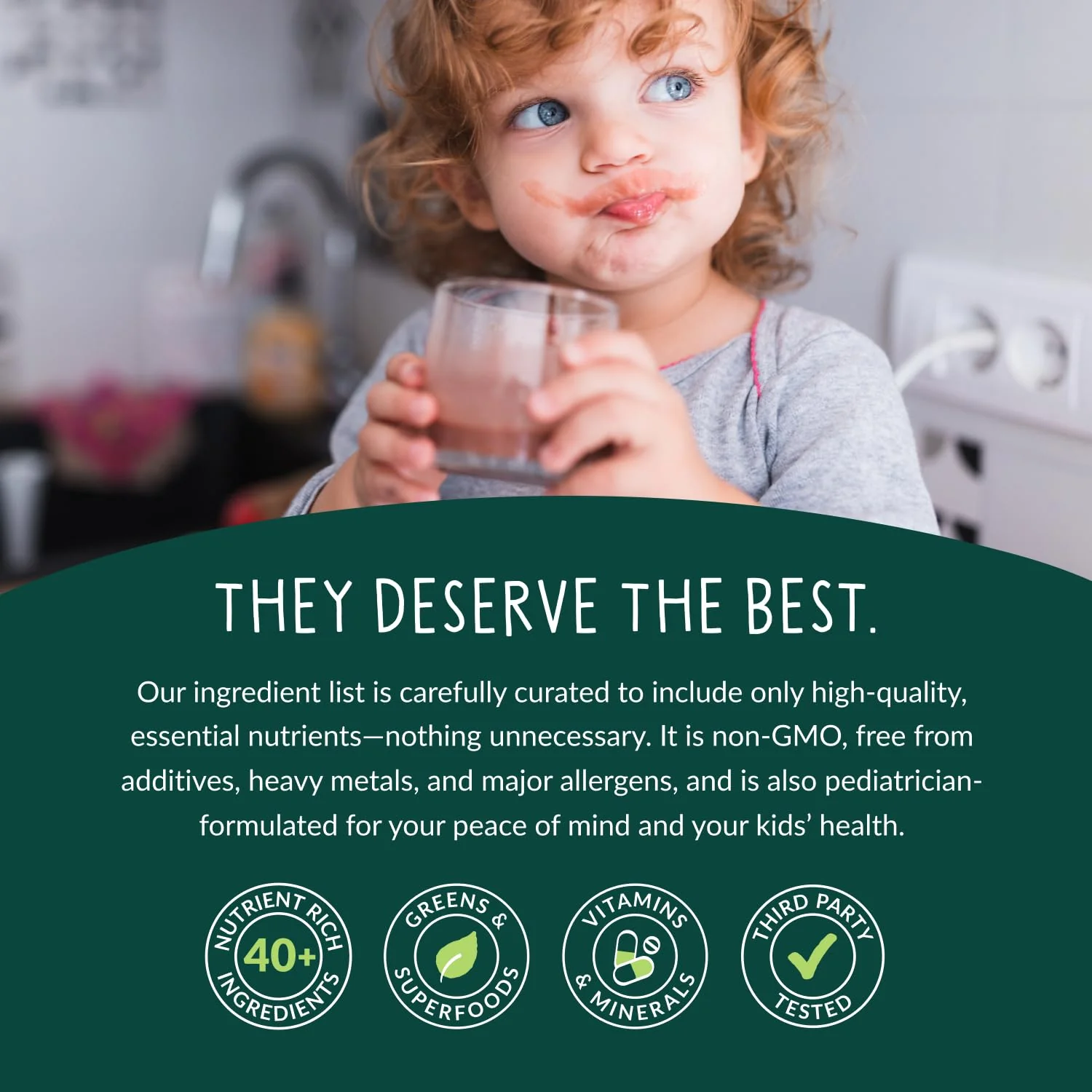 Beam Kids All in One Superfood Powder — Probiotics, Vitamins & Organic Greens - Image 5