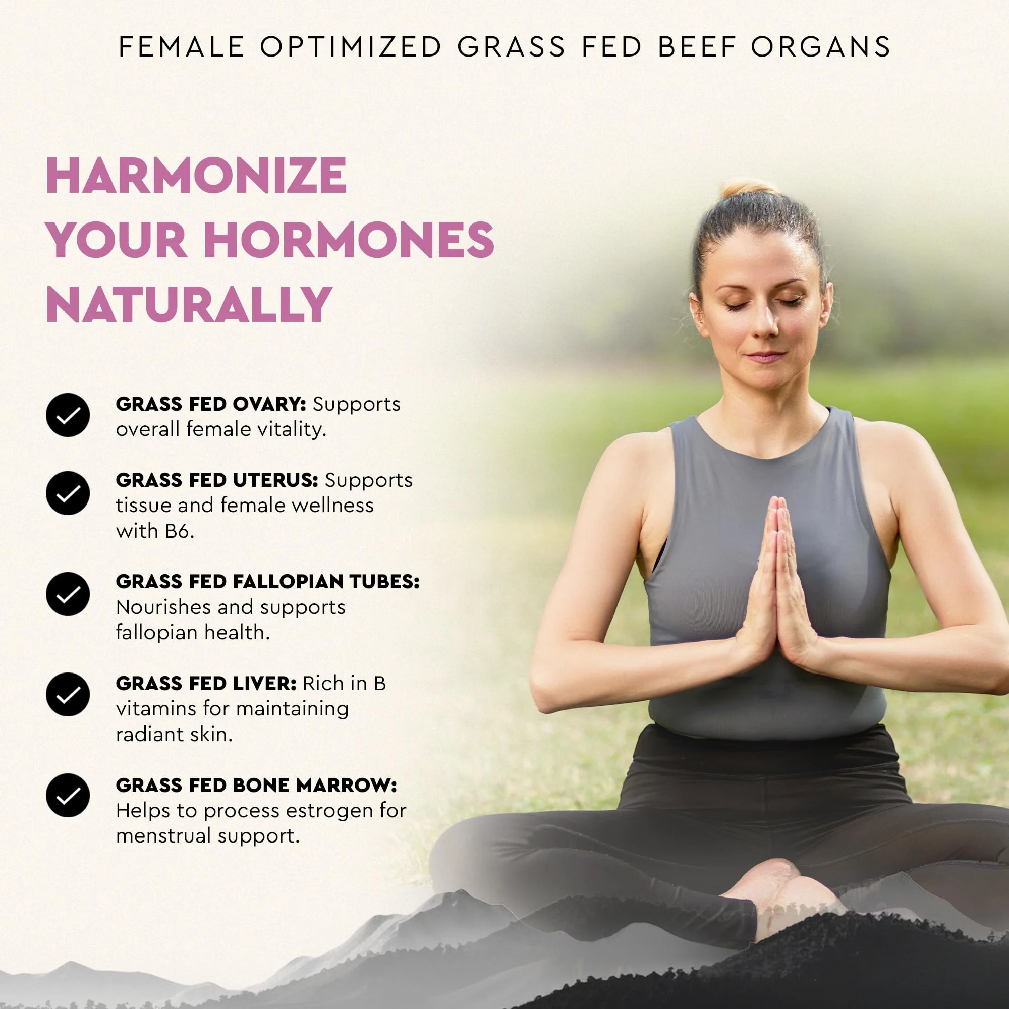 Beef Organ Supplement for Women – Hormone Balance, Energy & Wellness - Image 4