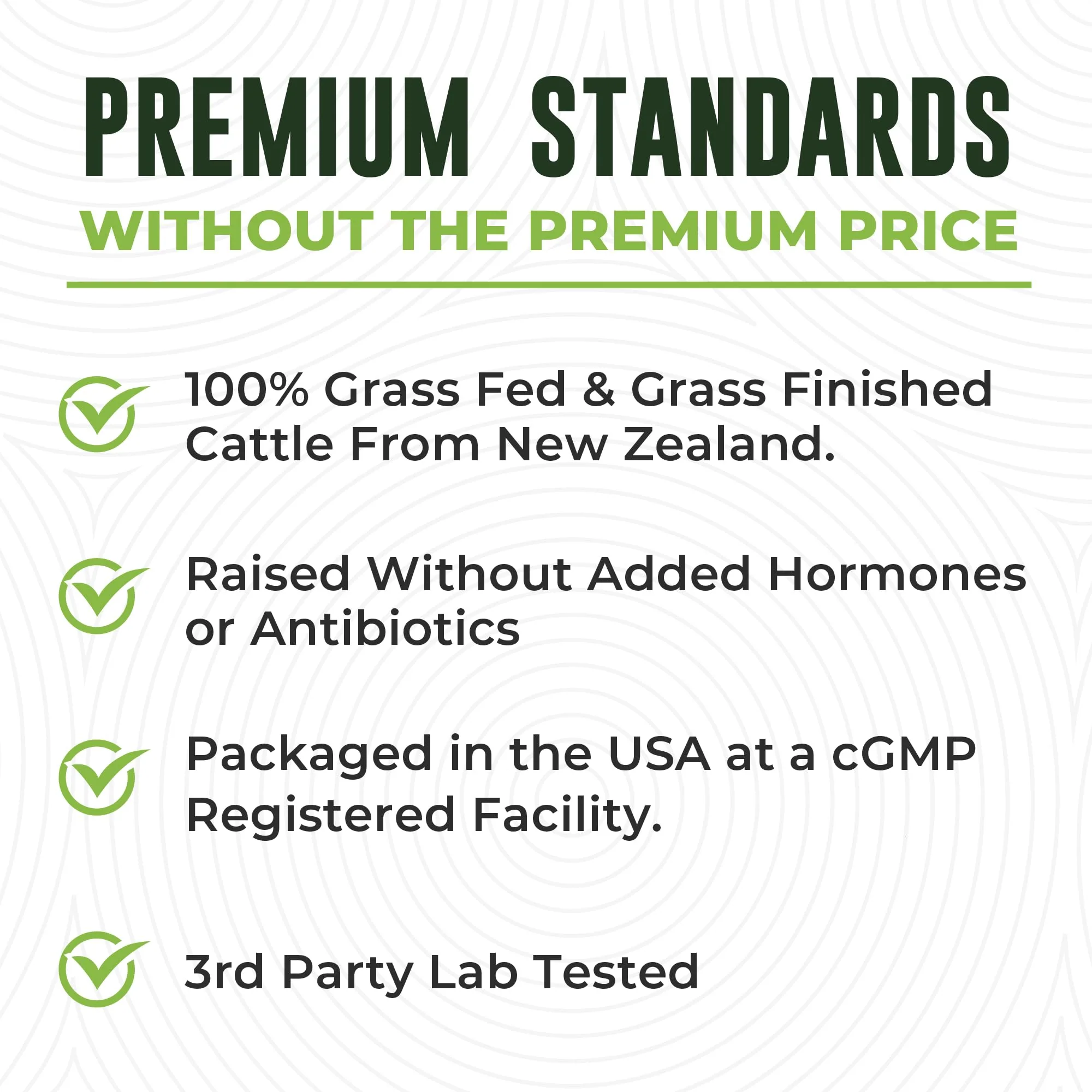 Beef Organ Supplement Grass Fed - 7-Organ NZ Complex | 180ct | Non-GMO - Image 7