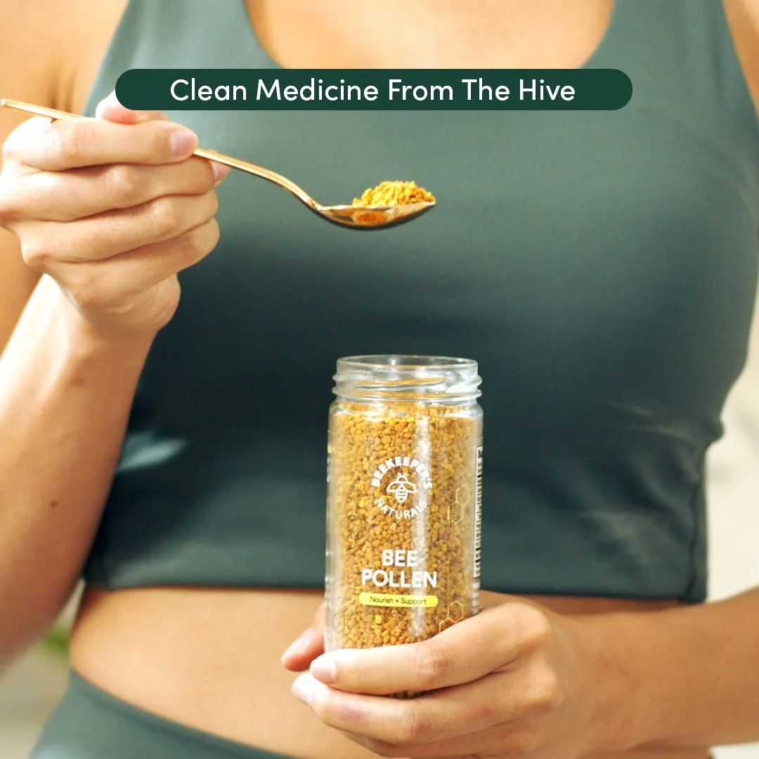Beekeeper's Naturals – 100% Raw Bee Pollen Granules (5.2 oz) – Paleo & Keto, Gluten Free - Image 5
