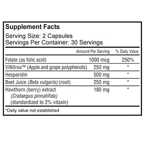 Bel Marra Health NOx Booster – ViNitrox, Hesperidin & Hawthorn - Image 6