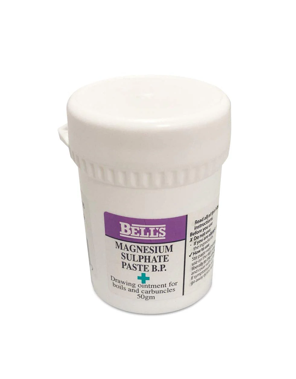 Bells Magnesium Sulphate Paste 50 g (Pack of 3) | Skin Infection Relief