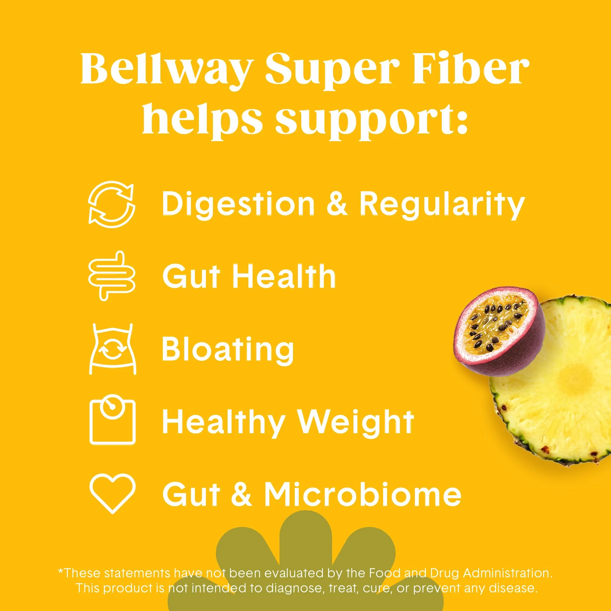 Bellway Super Fiber Powder + Fruit – Pineapple Passion (Sugar-Free Psyllium Husk Fiber) - Image 11