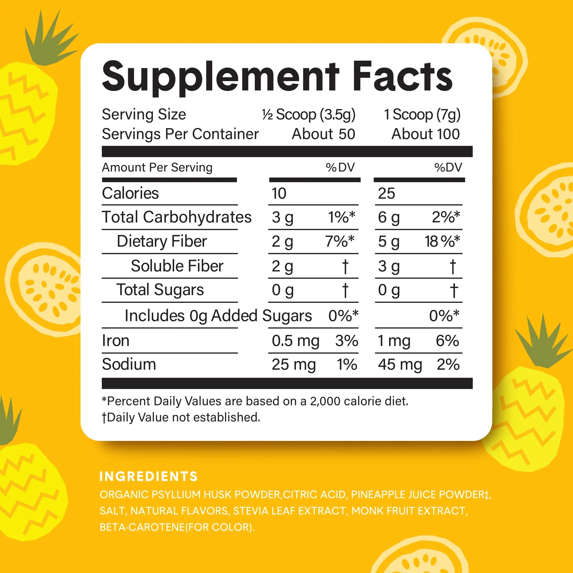 Bellway Super Fiber Powder + Fruit – Pineapple Passion (Sugar-Free Psyllium Husk Fiber) - Image 6