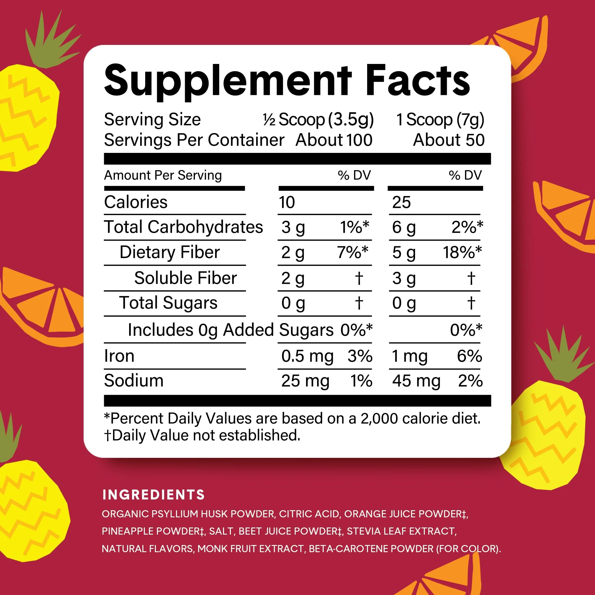 Bellway Super Fiber Powder + Fruit Punch – Sugar-Free Psyllium Husk, 50 Servings - Image 13