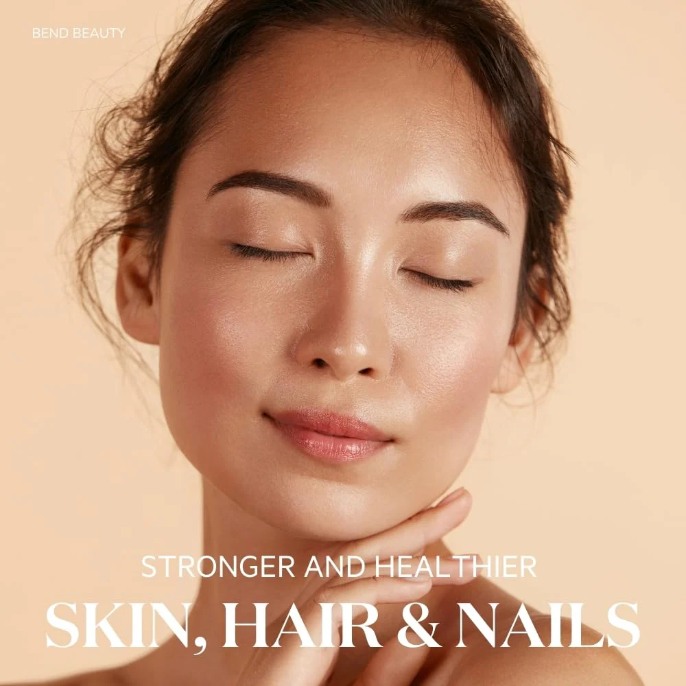 Bend Beauty Marine Collagen + Co-Factors – Unflavored Collagen Powder for Skin, Hair & Nails - Image 4