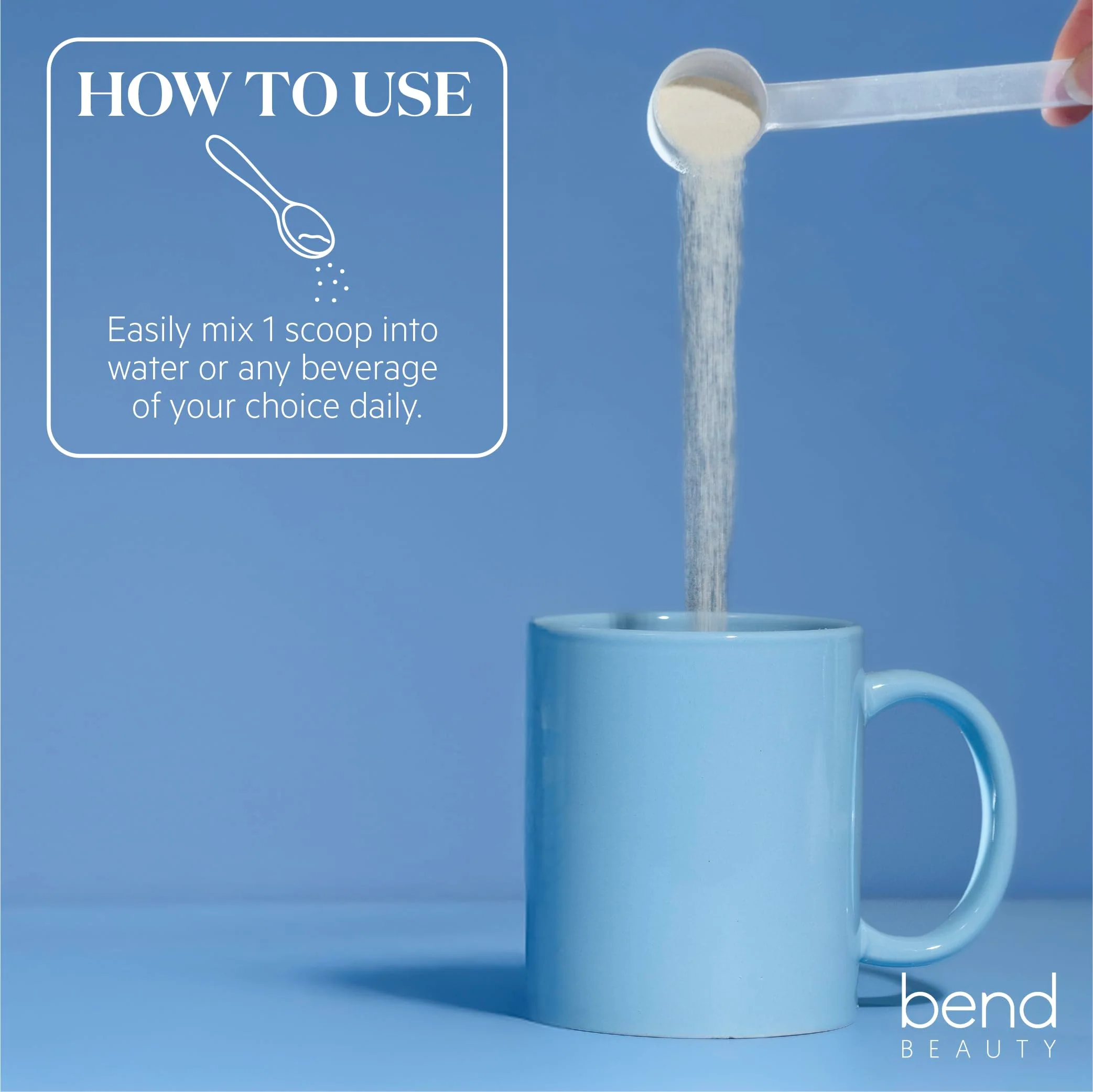 Bend Beauty Marine Collagen + Co-Factors – Unflavored Collagen Powder for Skin, Hair & Nails - Image 7