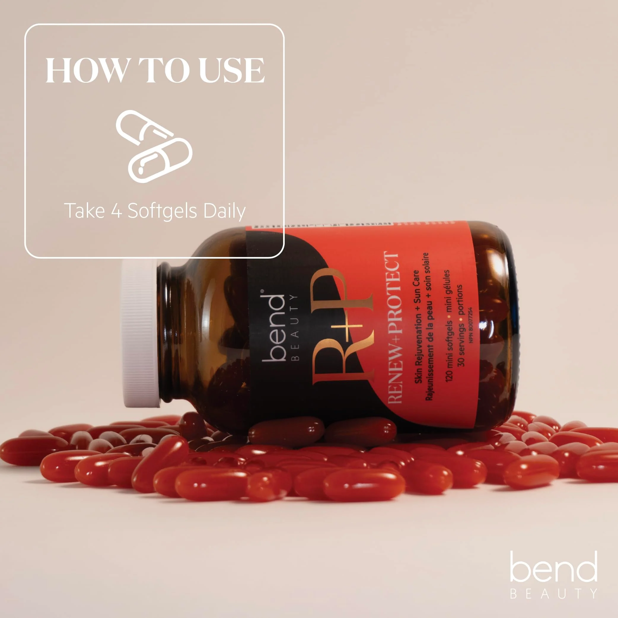 Bend Beauty Renew + Protect | Skin Health Dietary Supplement - Image 4