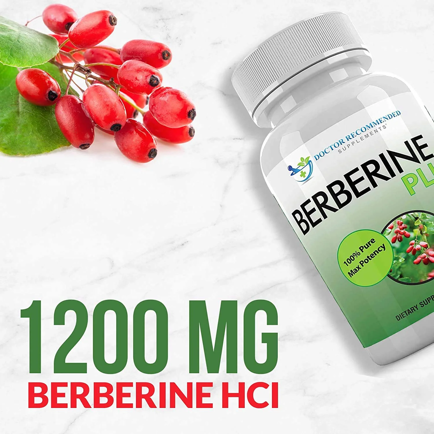 Berberine Plus 1200 mg | Doctor Recommended Supplements | 120 Veggie Capsules (Pack of 2) - Image 4