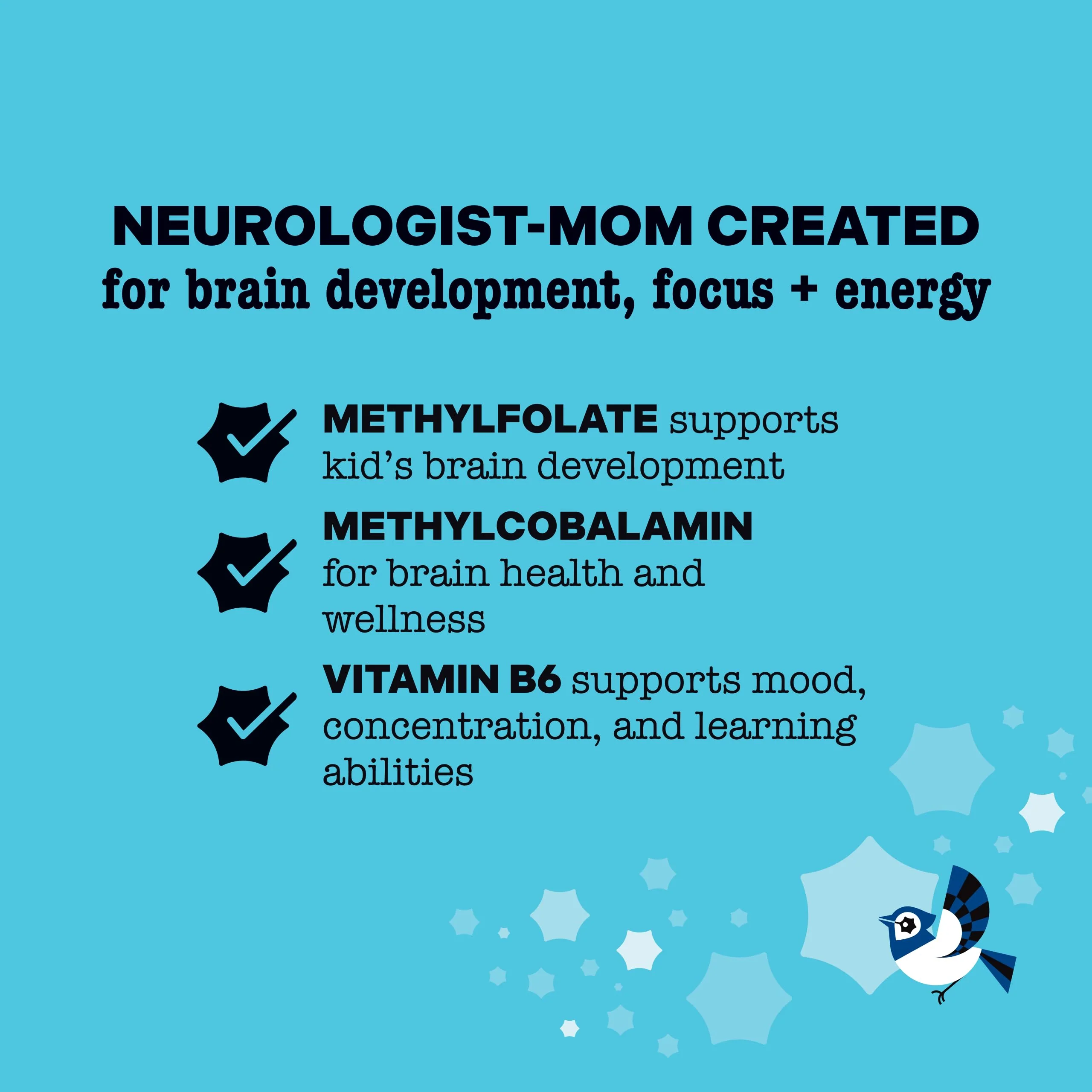 Best Nest Wellness Multi Plus Gummies – Brain Health for Kids, Raspberry Flavor, 60 Gummies - Image 4