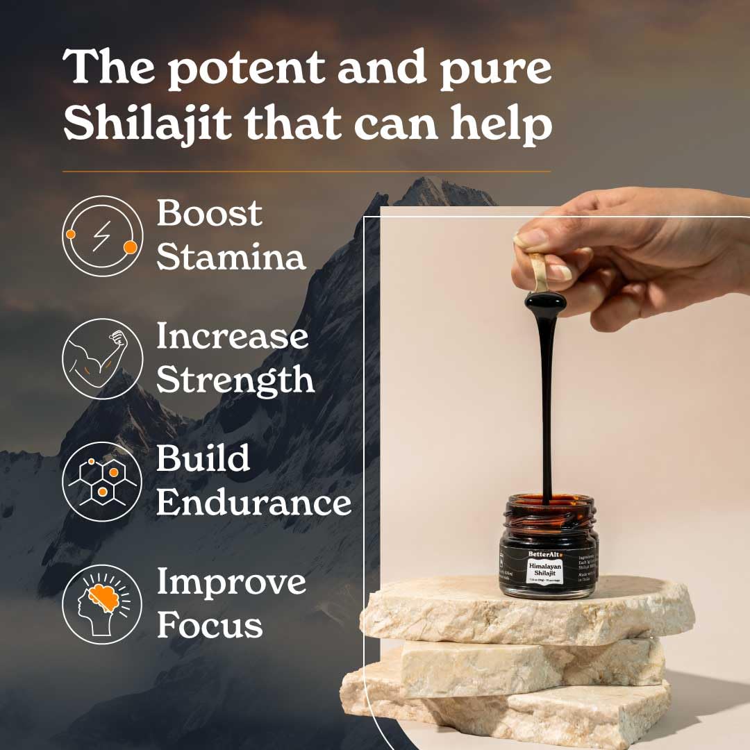 Better Alt Pure Himalayan Shilajit Resin – 2-Pack, 150 Servings, 400 mg | Energy & Immune Support - Image 2