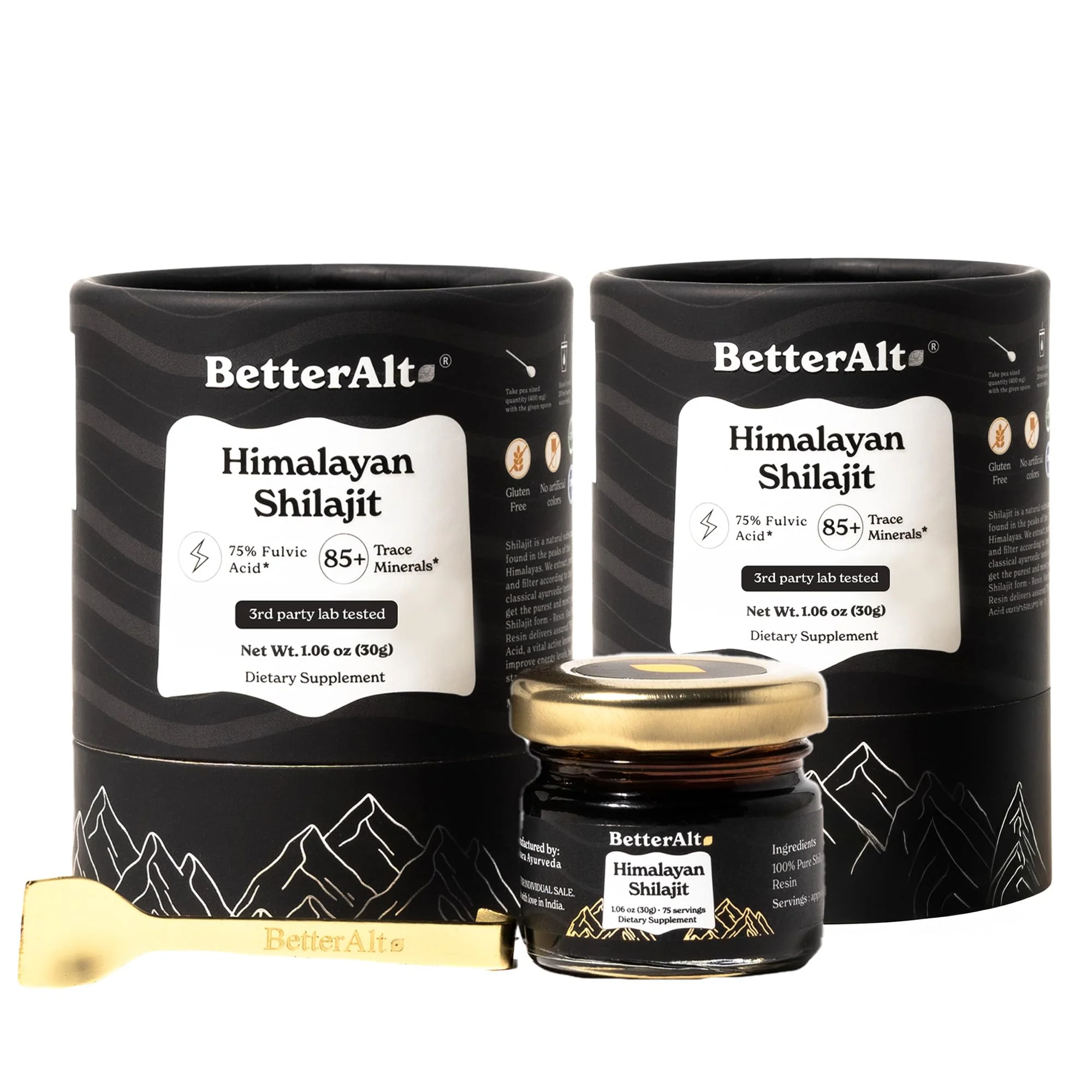 Better Alt Pure Himalayan Shilajit Resin – 2-Pack, 150 Servings, 400 mg | Energy & Immune Support - Image 9