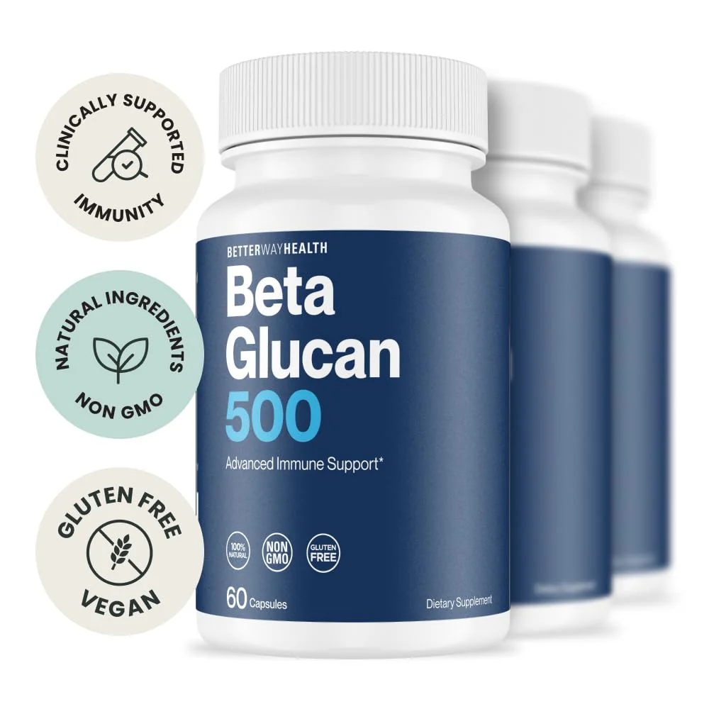 Better Way Health™ Advanced Immune Readiness — Beta Glucan 500 (Pack of 3) - Image 11
