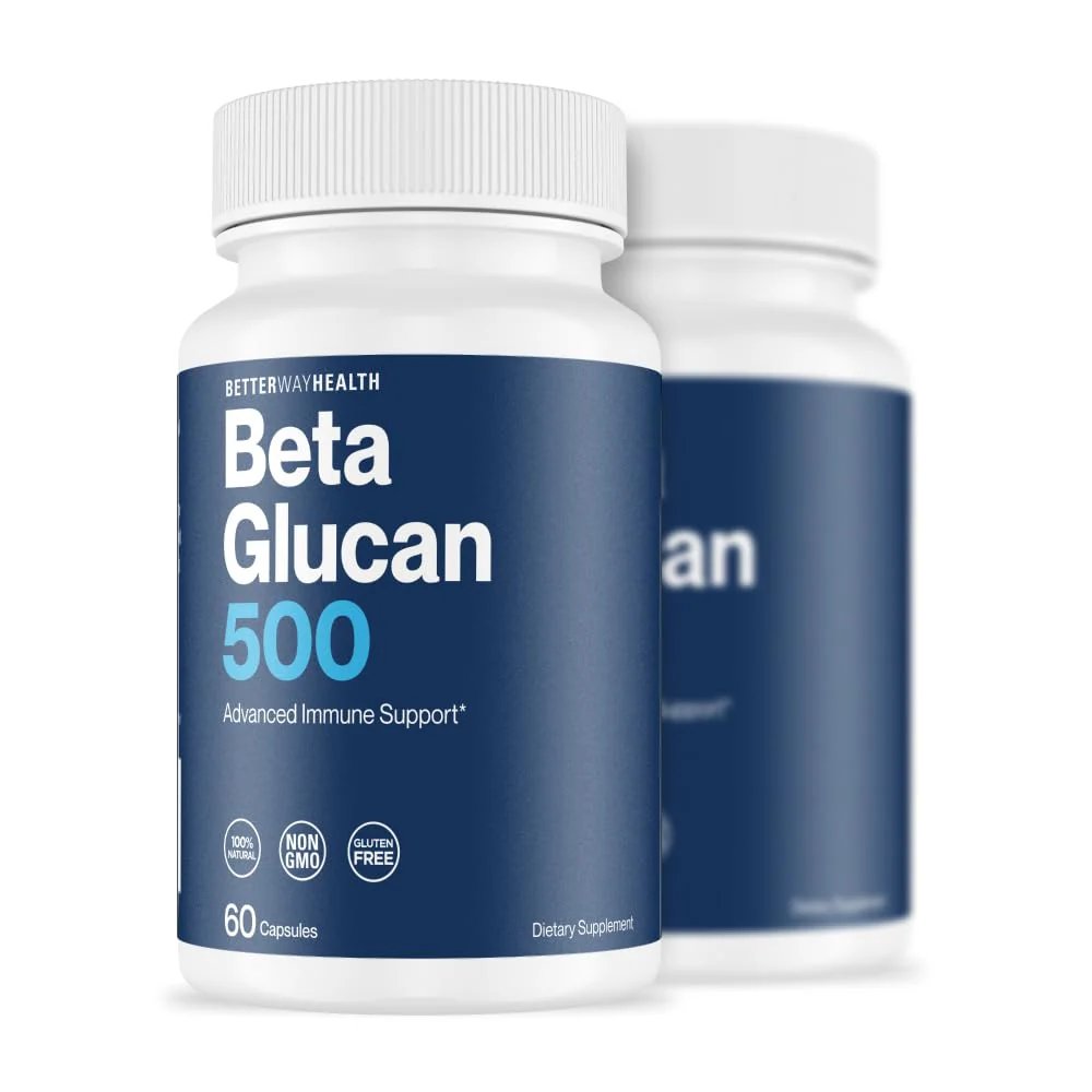 Better Way Health Advanced Immune Readiness Beta Glucan 500 — 500mg, 60 Capsules (Pack of 2) - Image 10