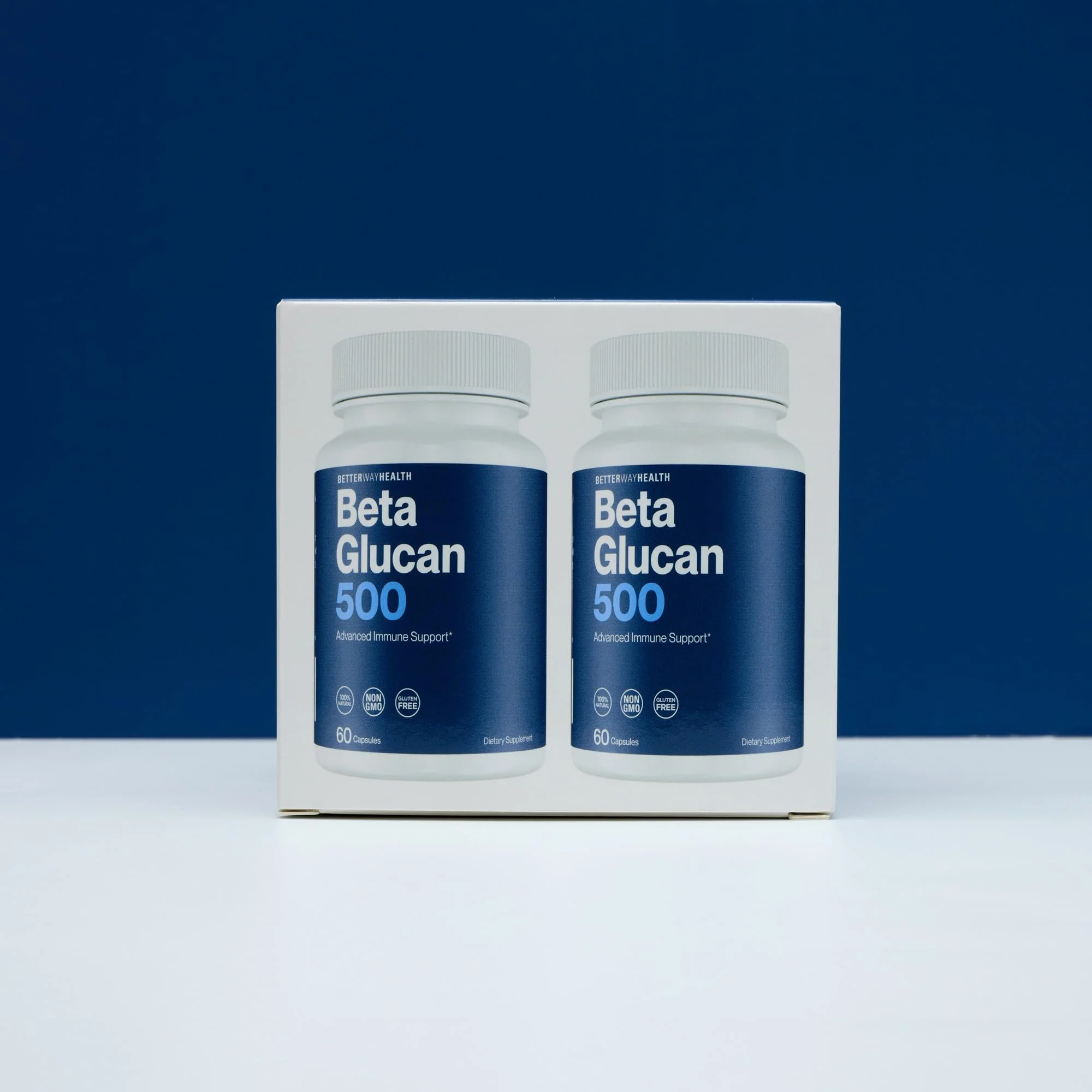 Better Way Health Advanced Immune Readiness Beta Glucan 500 — 500mg, 60 Capsules (Pack of 2) - Image 9