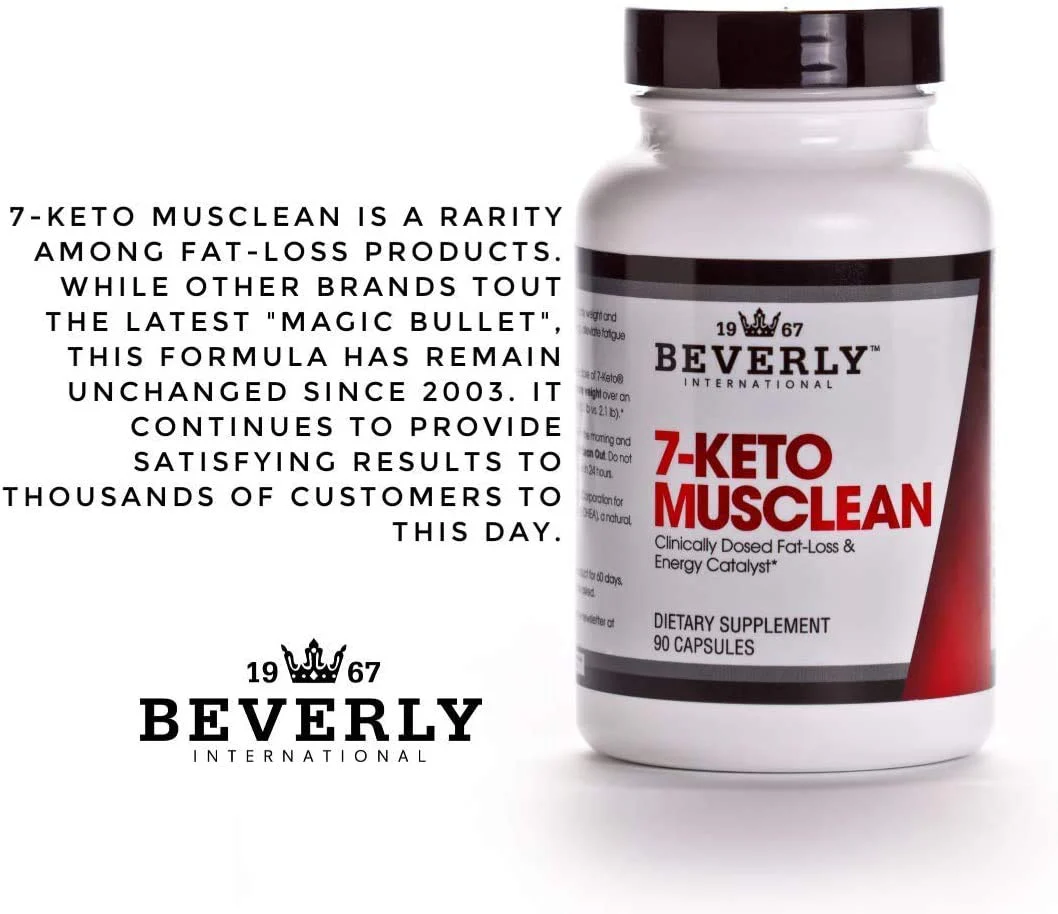 Beverly International 7-Keto Musclean — Lose Fat, Preserve Muscle (90 caps) - Image 10