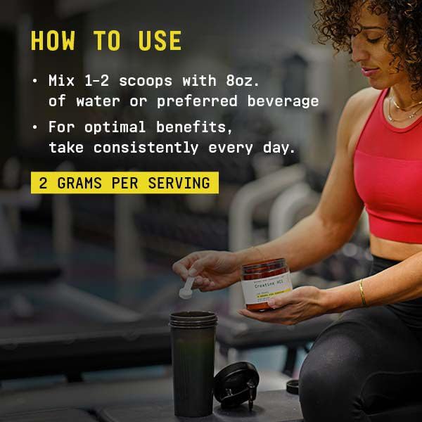BEYOND RAW Creatine HCl Powder – Lab-Grade Creatine for Muscle, Energy, and Focus | 60 Servings - Image 16