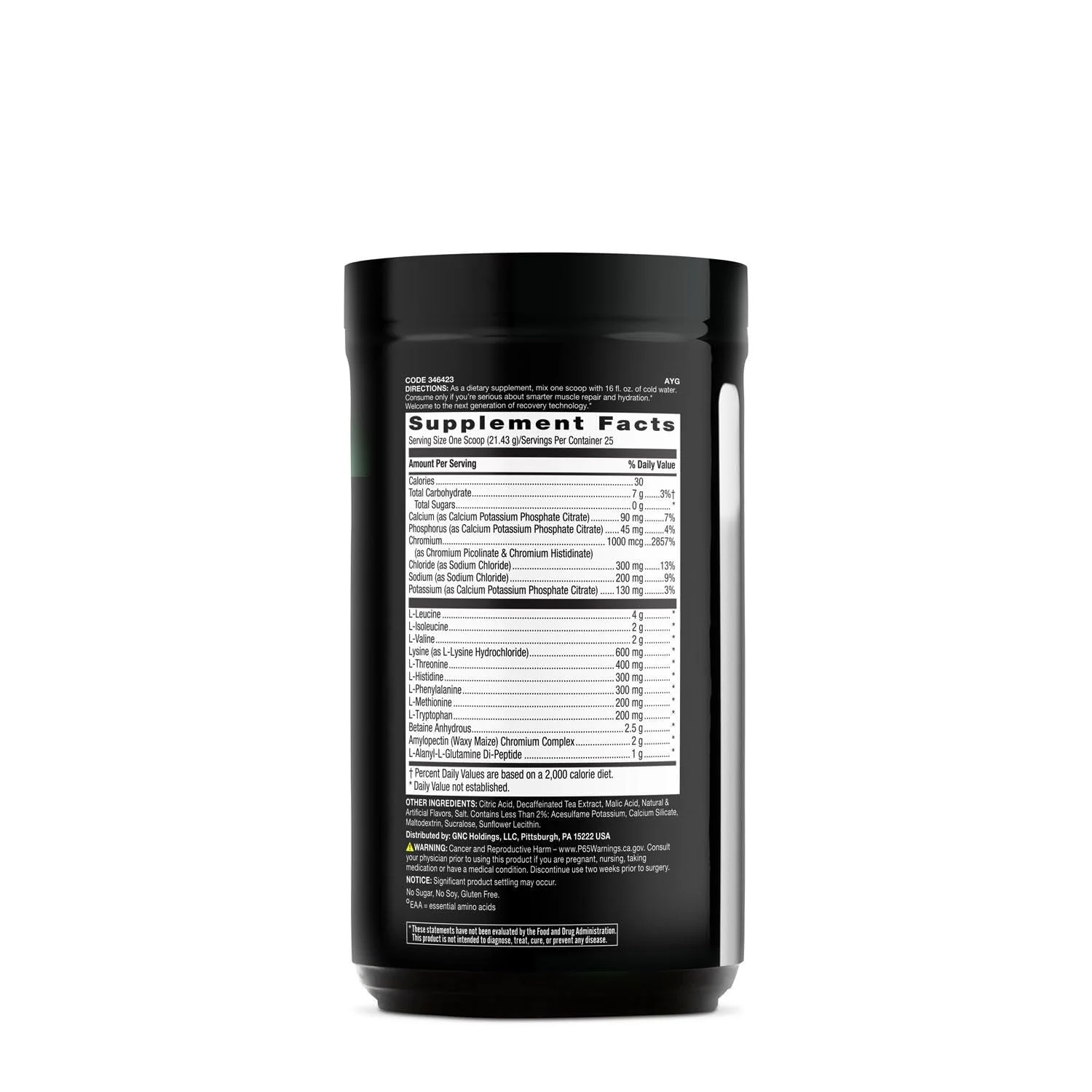 BEYOND RAW Precision Amino | Recovery & Power Amino Acid Formula | Peach Mango Tea | 25 Servings - Image 2
