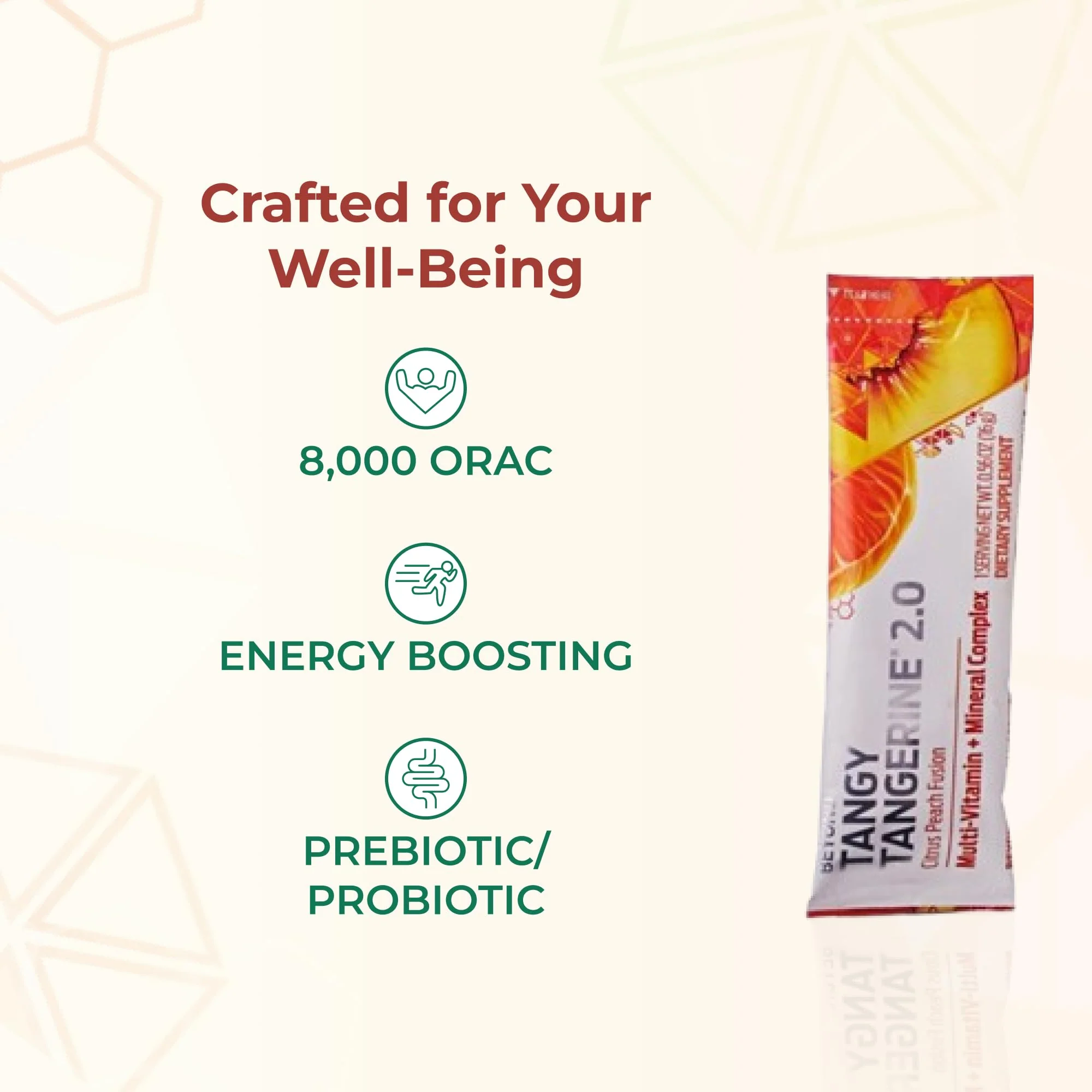 Beyond Tangy Tangerine 2.0 Citrus Peach Infusion Packets - 30 Count - Image 5