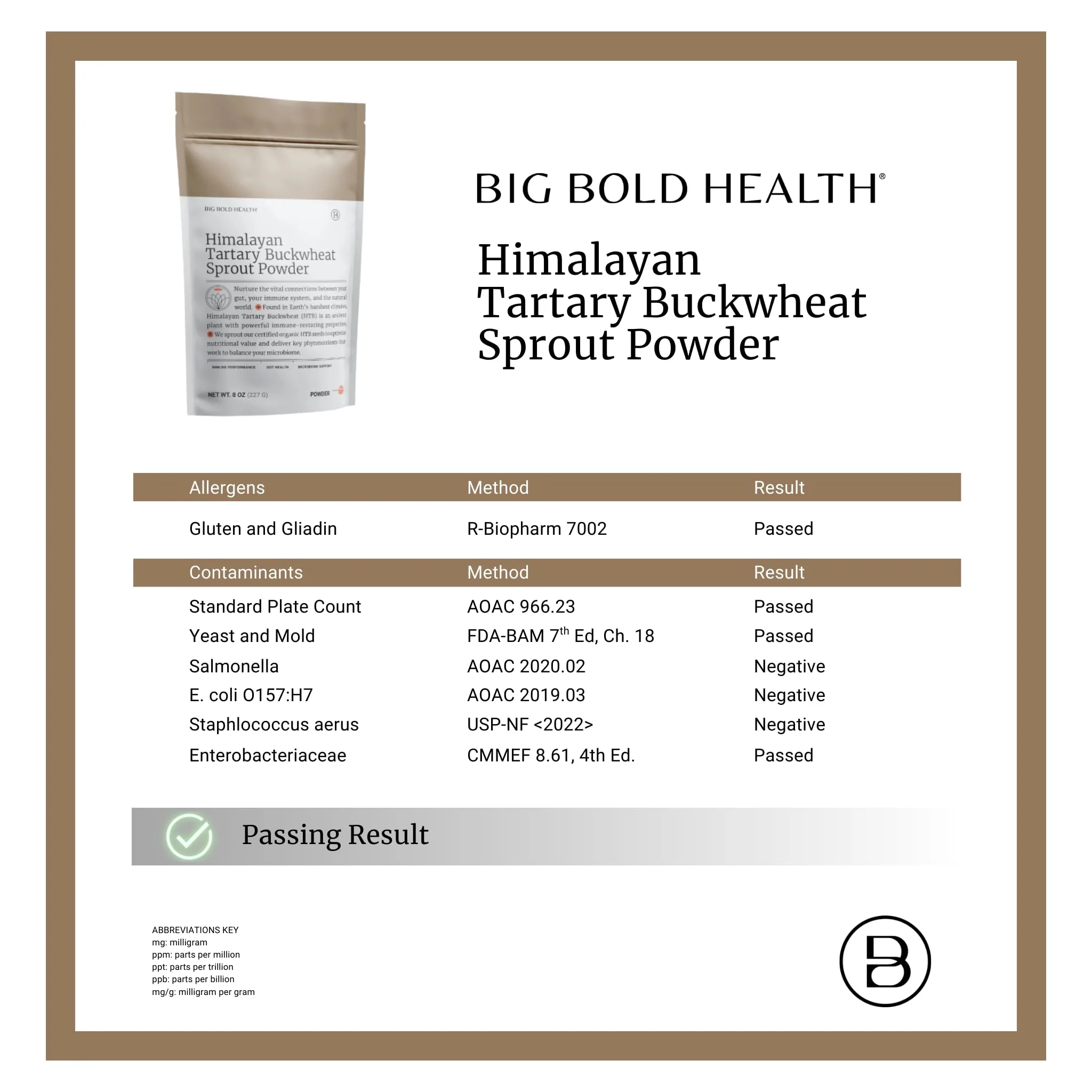 BIG BOLD HEALTH Himalayan Tartary Buckwheat Sprout Powder — Immune-Supporting Superfood - Image 12
