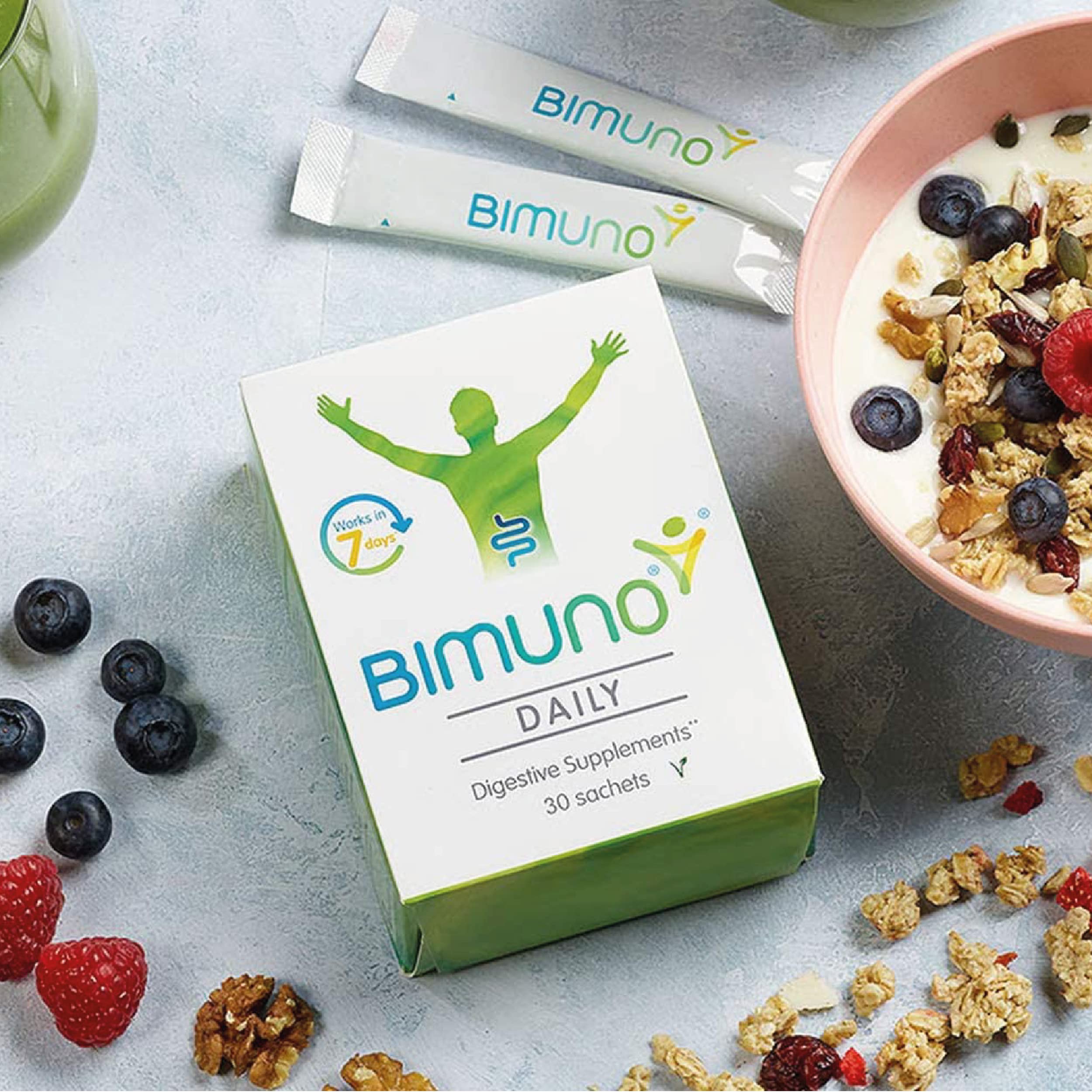 BIMUNO Immunity Food Supplement – Prebiotic Multivitamin for All Ages | Vitamin D3, C & Zinc | Gluten Free, Vegetarian, Halal, Kosher - Image 7