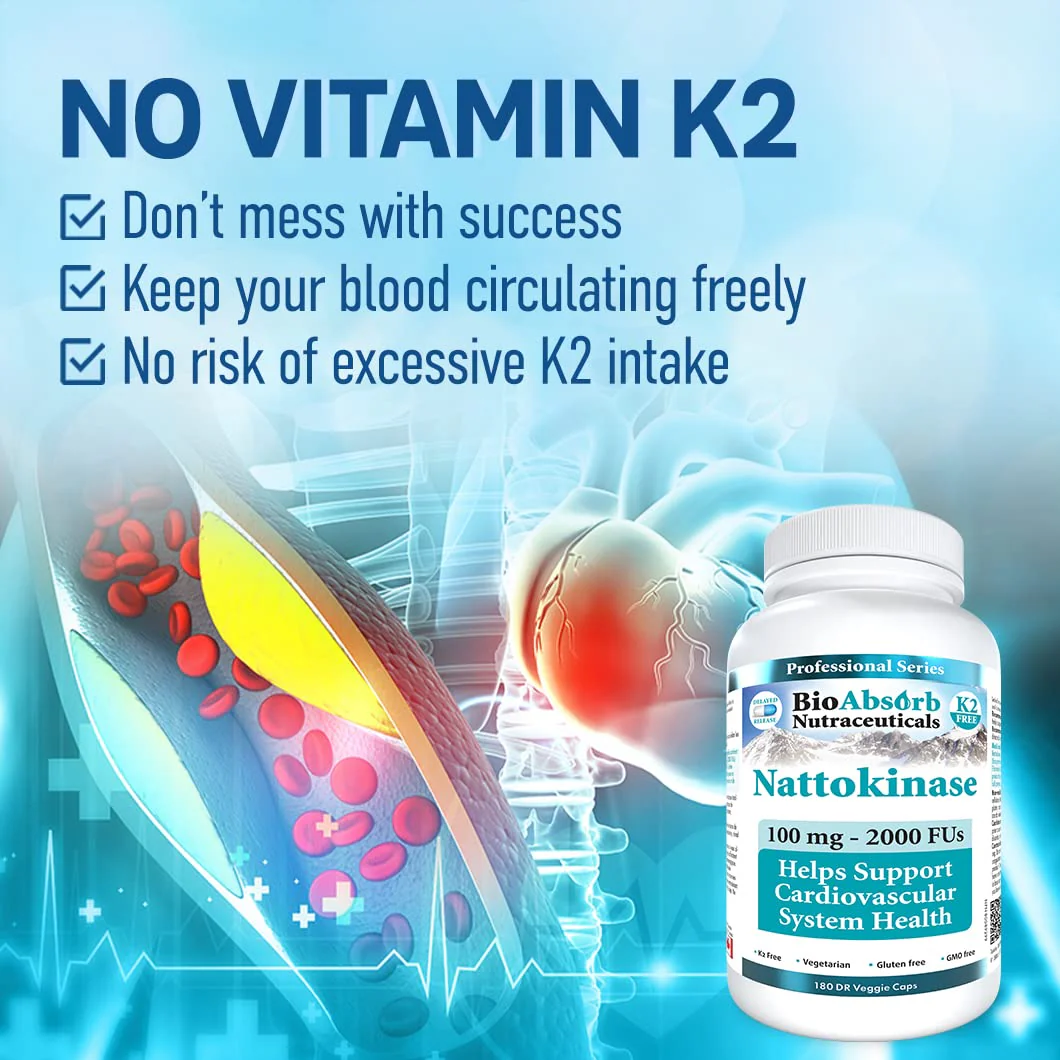 Bio Absorb Nattokinase Supplement – 100 mg, 2000 FU, 6-Month Supply | Non-GMO Natto Extract - Image 4