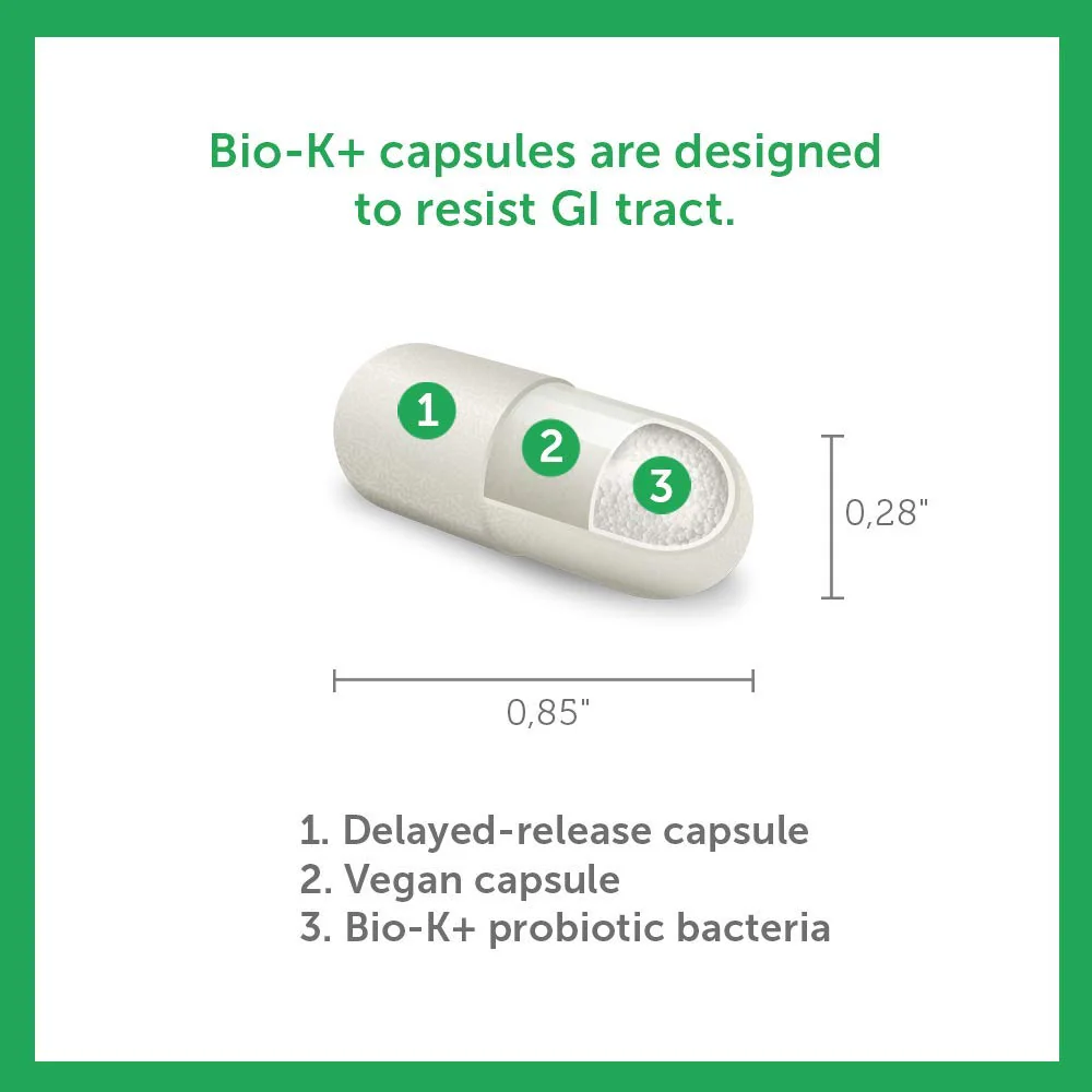 Bio-K Plus PROBIOTIC Daily 50BIL – Daily Probiotic Supplement for Everyday Gut Balance - Image 4