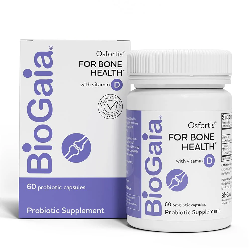 BioGaia Osfortis – Women’s Probiotic for Bone Health, Immune Balance & GI Wellness (60 caps) - Image 8