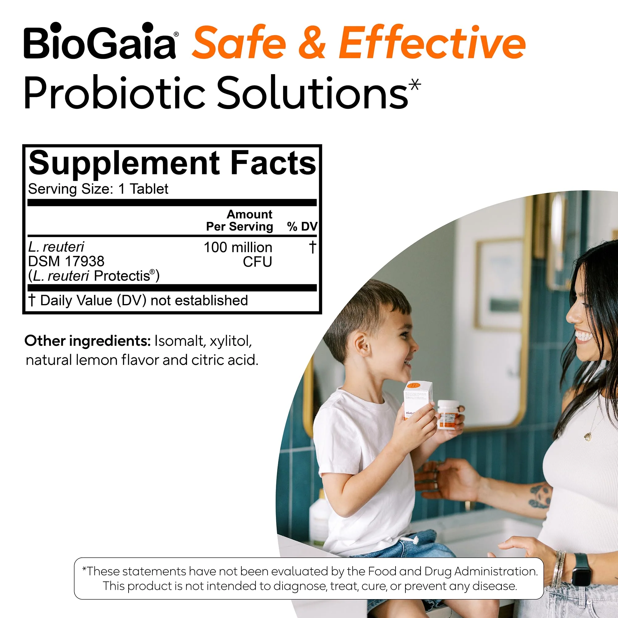 BioGaia Protectis Chewable Tablets for Toddlers to Teens – Digestive Comfort, 2 Pack (30 Tablets) - Image 16