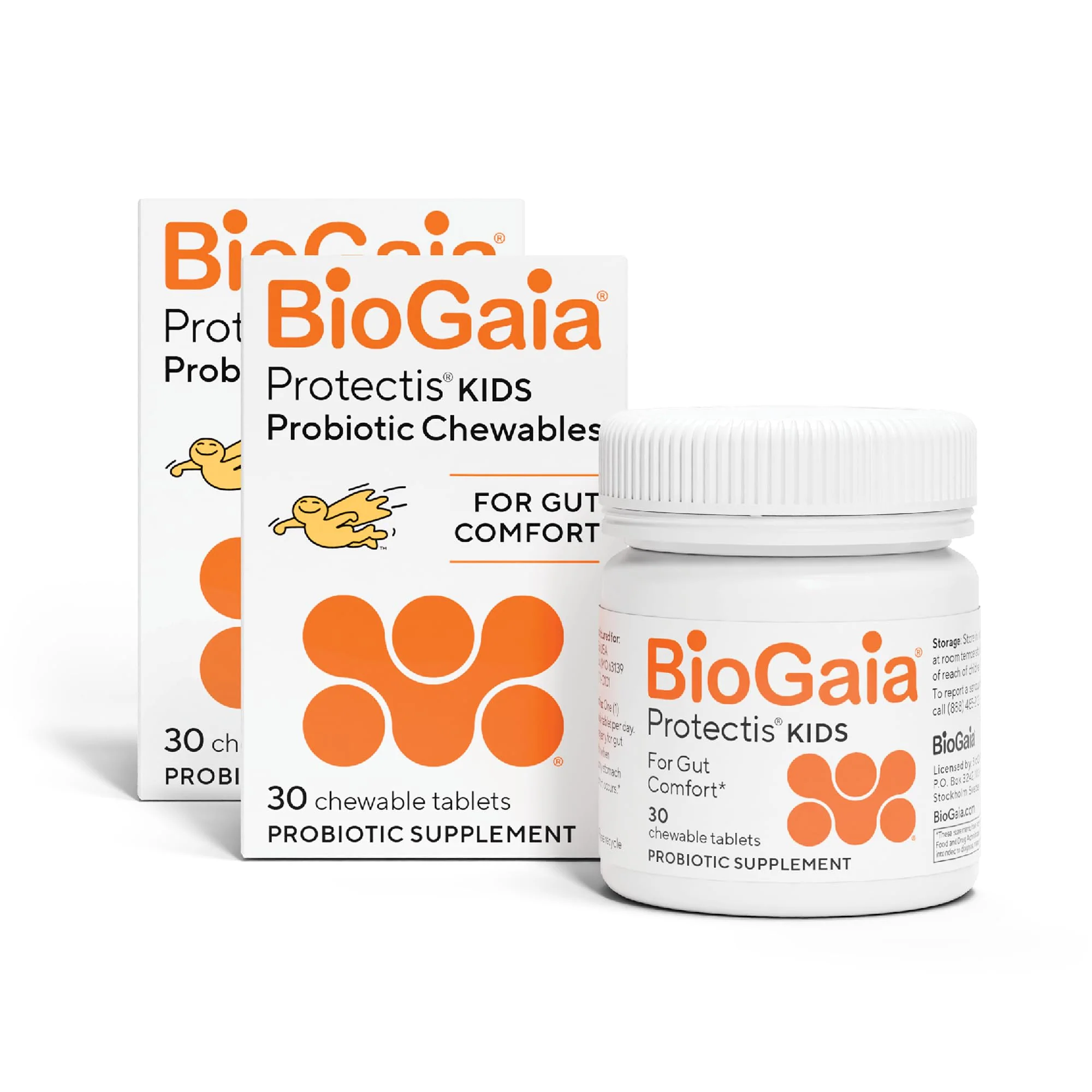 BioGaia Protectis Chewable Tablets for Toddlers to Teens – Digestive Comfort, 2 Pack (30 Tablets) - Image 9