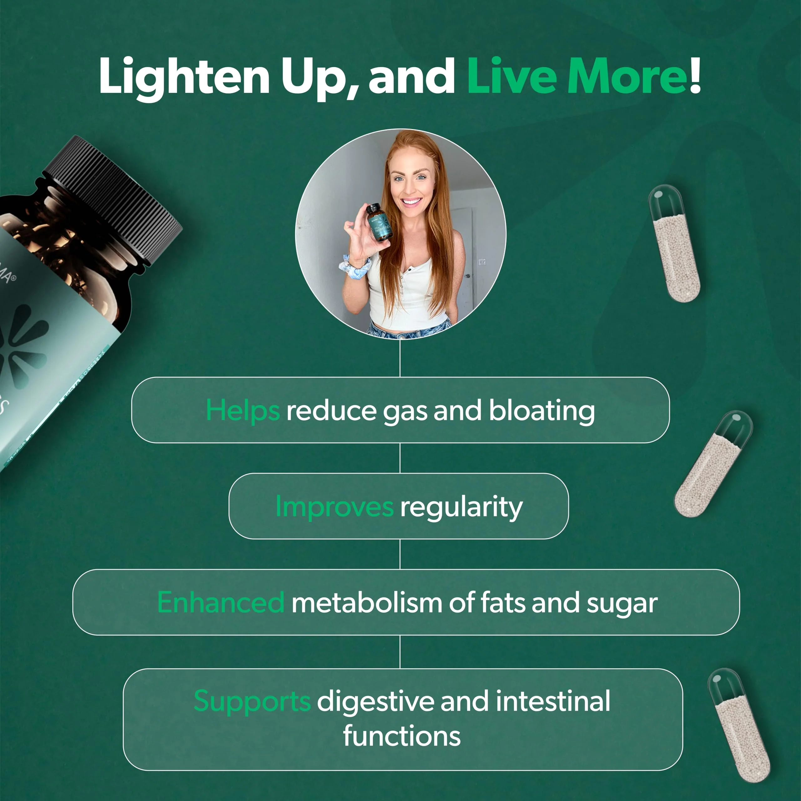 BIOMA Probiotics | Digestive Health & Gut Support | Vegan & Gluten Free - Image 8