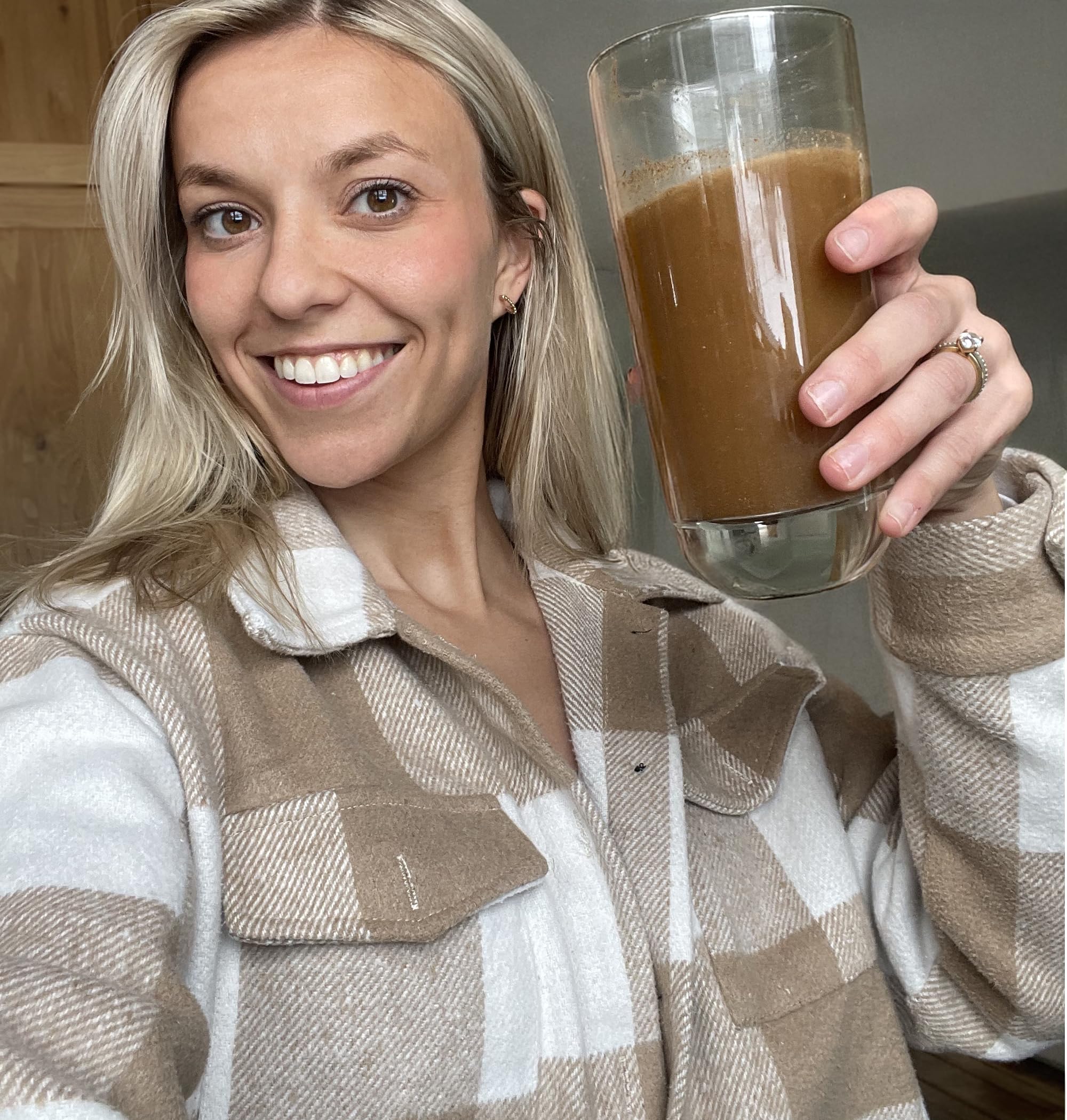 BIOptimizers Mushroom Coffee Alternative – Salted Caramel with Lion’s Mane, Chaga & Reishi + Collagen & MCT – 30 Servings - Image 13
