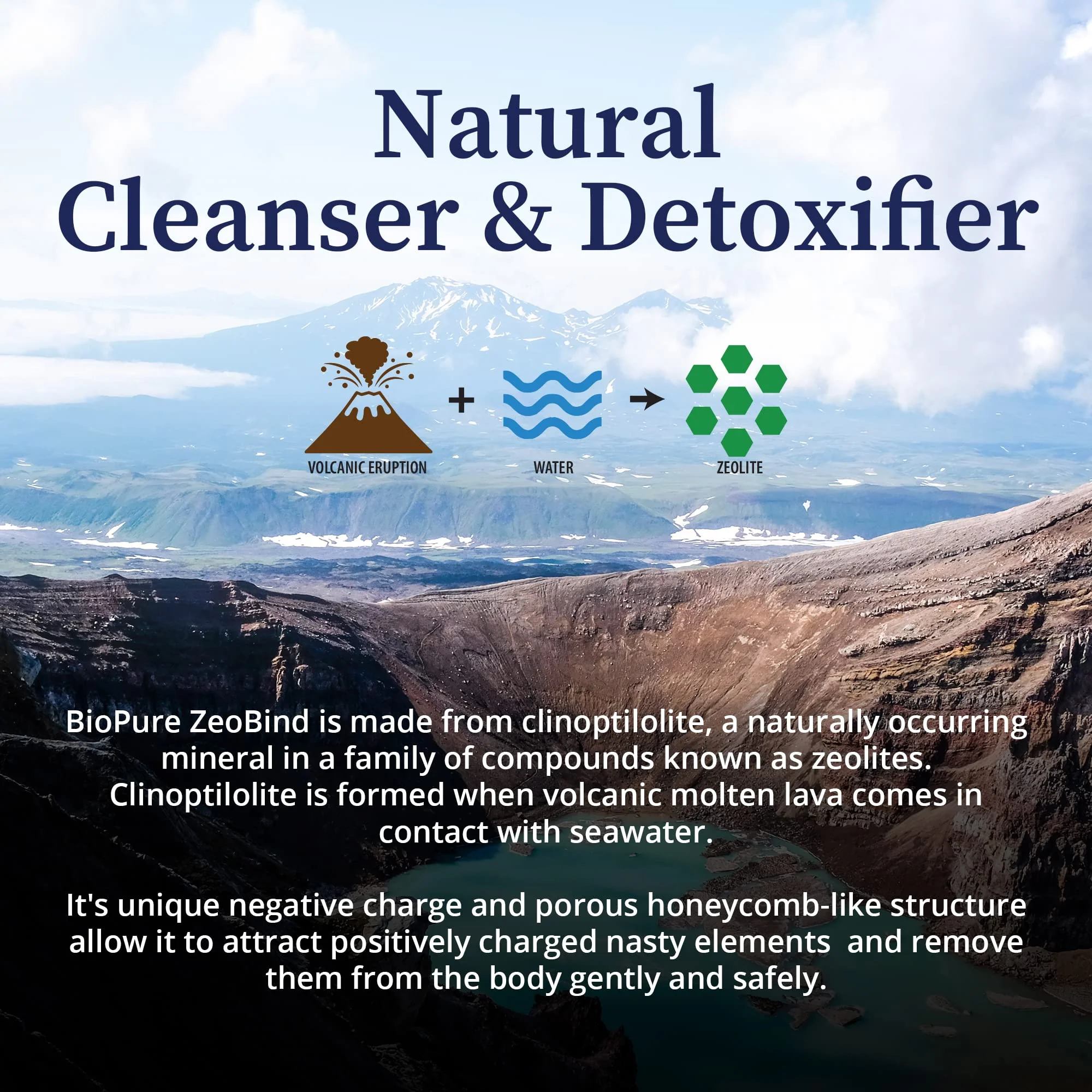BioPure ZeoBind – 100% Natural Clinoptilolite & Mordenite Detox Mineral Powder (200g) - Image 5