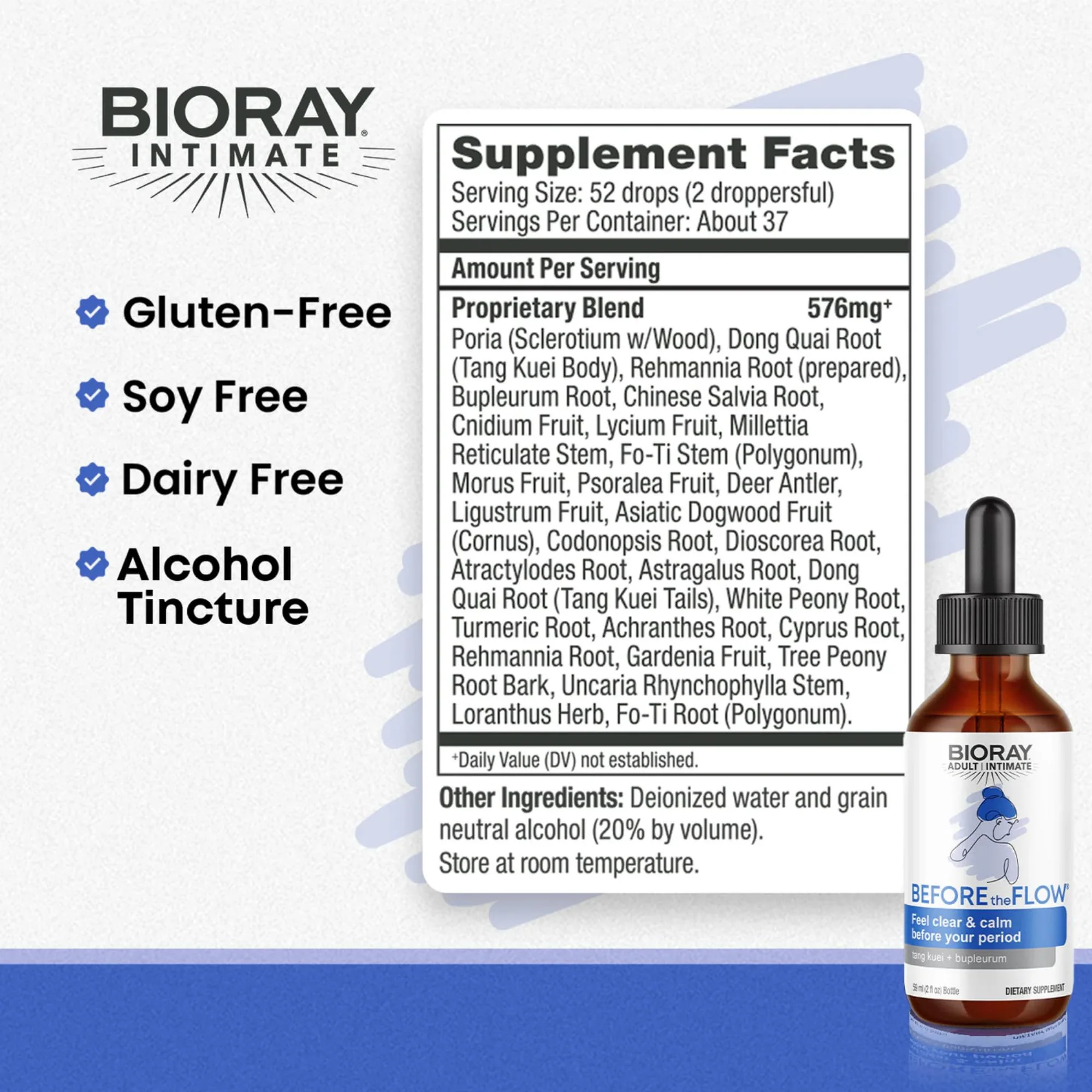 BIORAY Before The Flow 2 oz | Supports PMS, Non-GMO, Gluten Free - Image 5