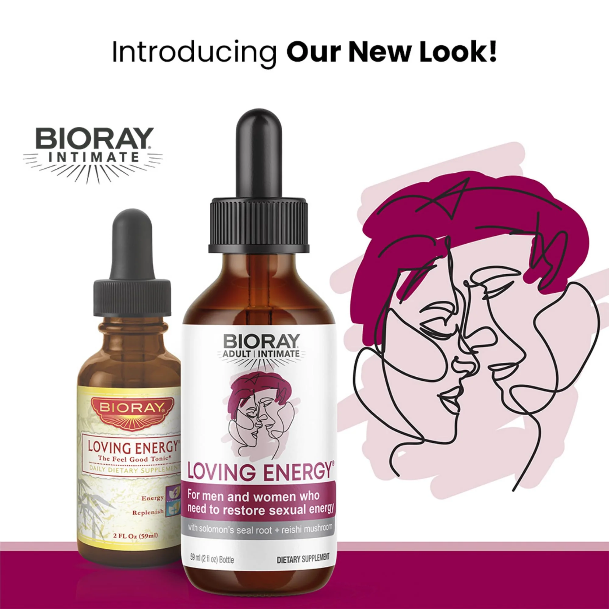 BIORAY Intimate Loving Energy - 2 fl oz | Medicinal Mushrooms | Non-GMO, Vegan, Gluten Free - Image 3
