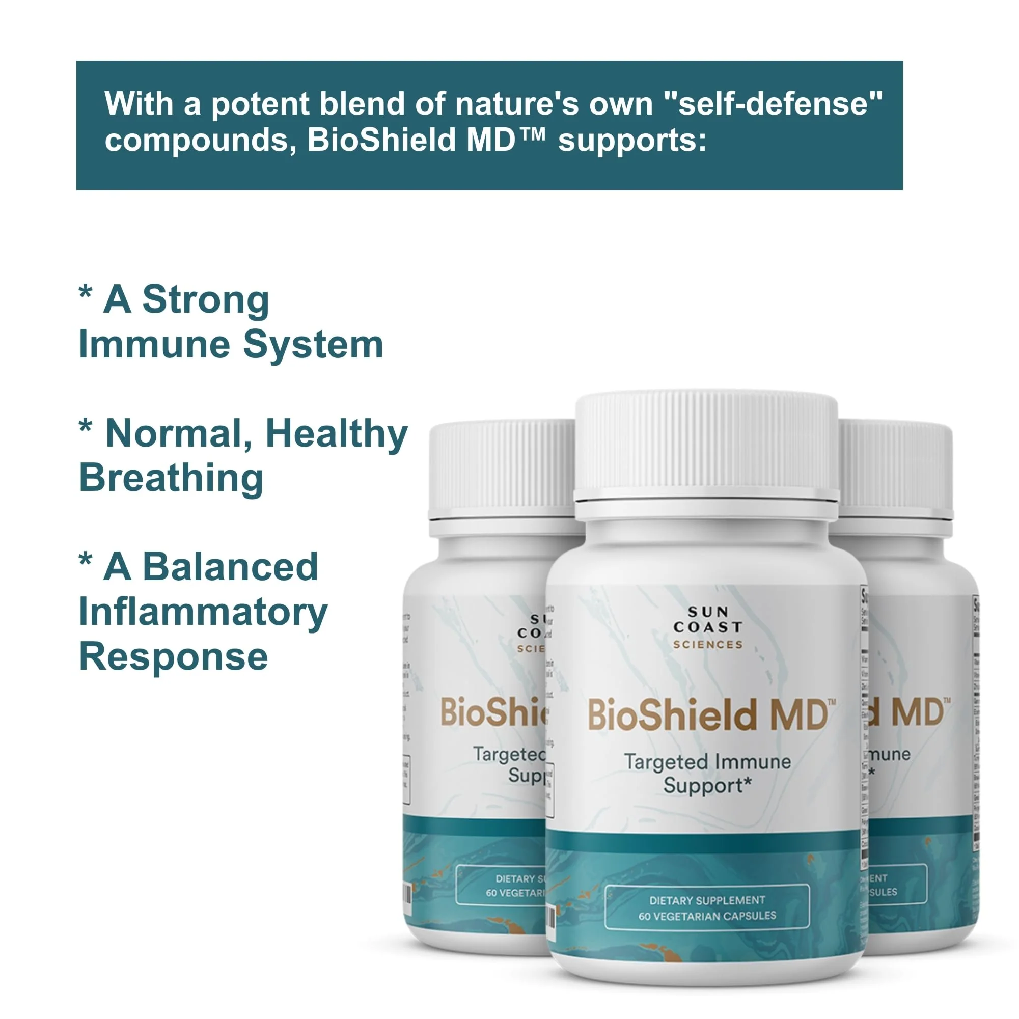 BioShield MD – Premium Immunity Support (Vitamin C, D, Zinc) 60 Capsules - Image 6