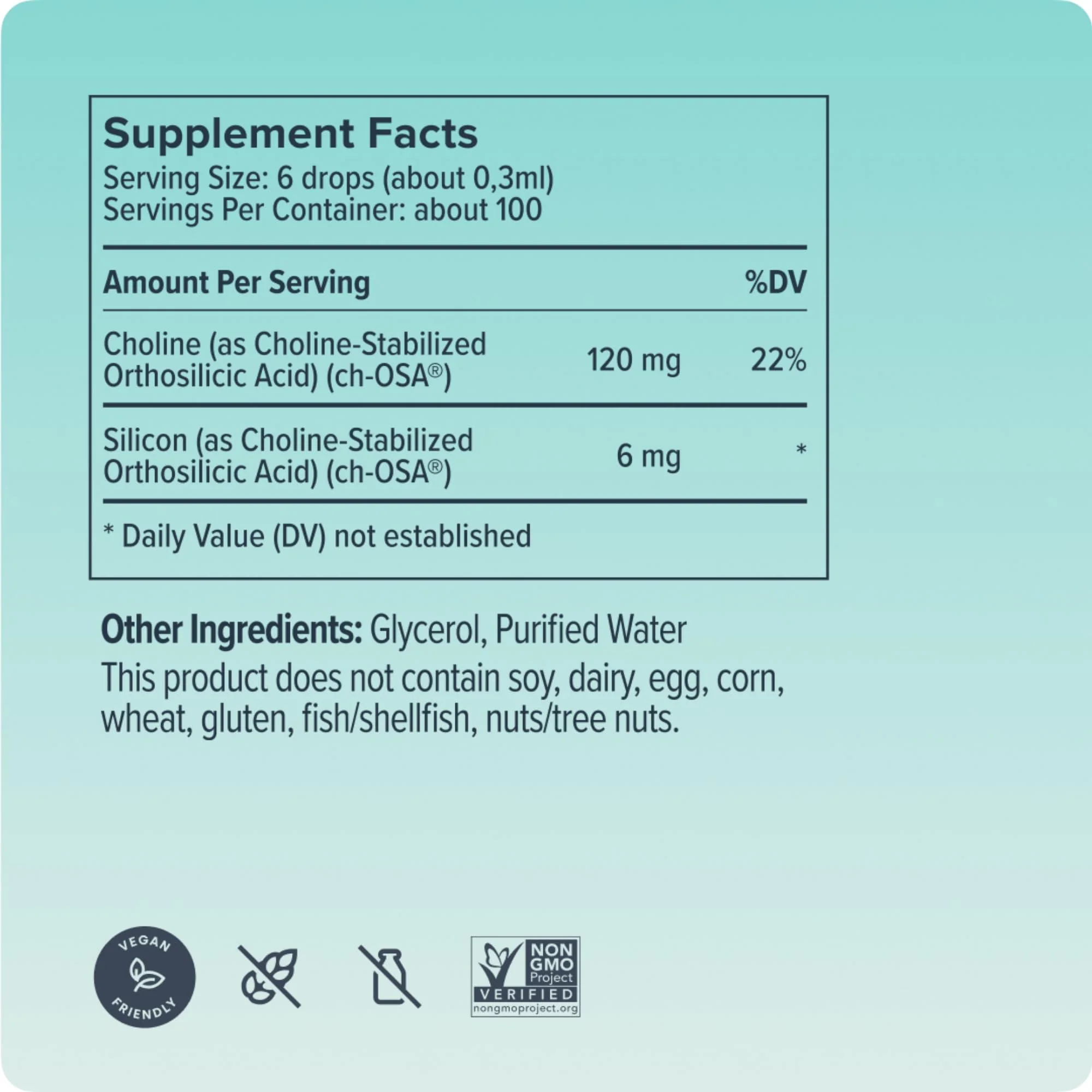Biosil Collagen Booster Drops - Patented ch-OSA Activator for Skin, Hair, Nails & Joints (1 fl oz x 2) - Image 8