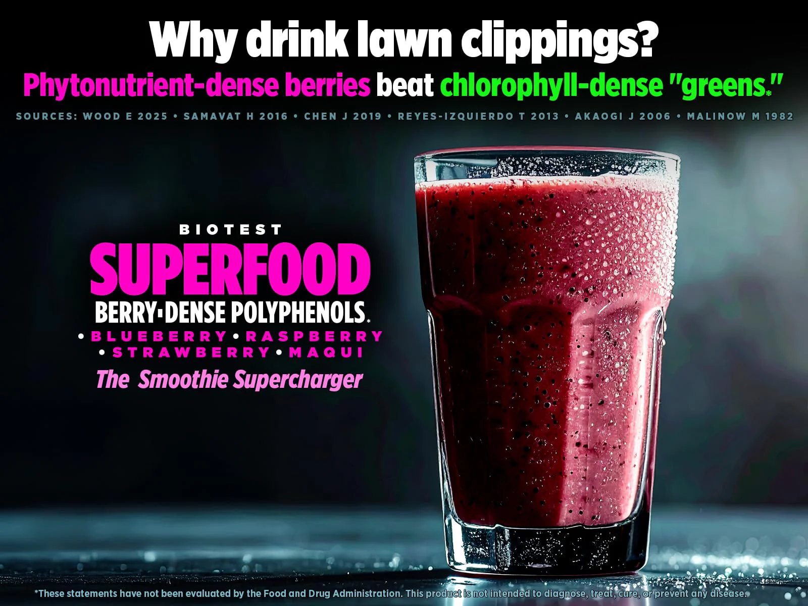 Biotest Superfood Berry-Dense Polyphenols – Blueberry, Raspberry, Strawberry & Maqui (30 Servings) - Image 9