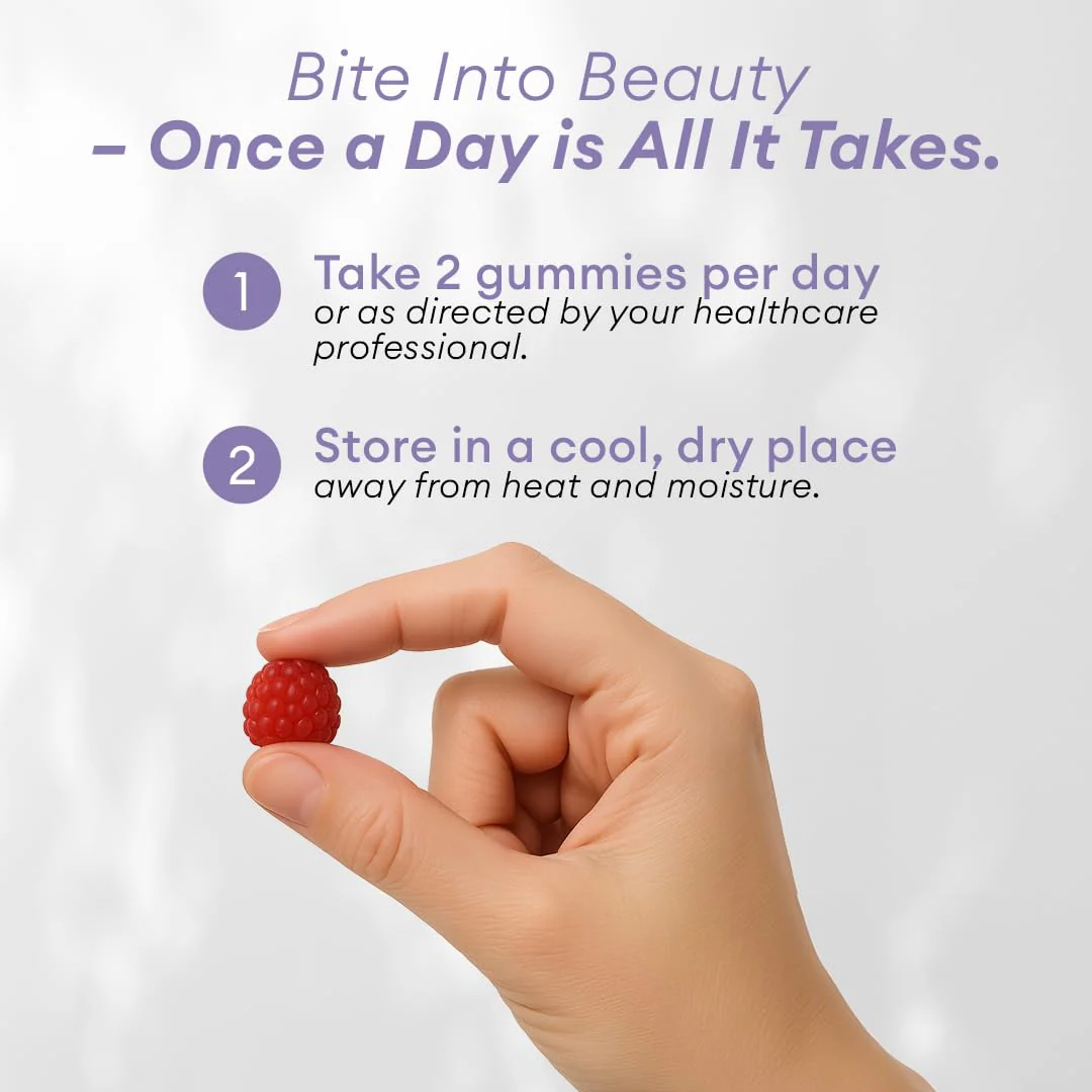 Biotin Hair Gummies 6000mcg – Hair, Skin & Nails Vitamins for Women | Made in USA | Passion Fruit 60ct - Image 6