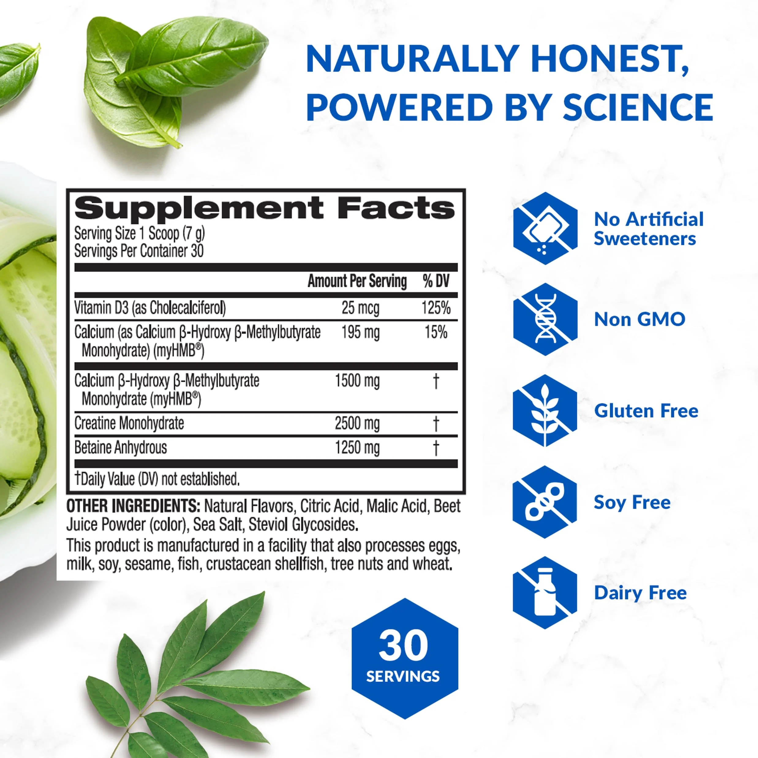 BioTrust Ageless Muscle Builder - Creatine HMB Powder with Vitamin D3 & Betaine | Build & Preserve Muscle Mass Naturally Declining with Age - Fruit Punch, 60 Servings - Image 14