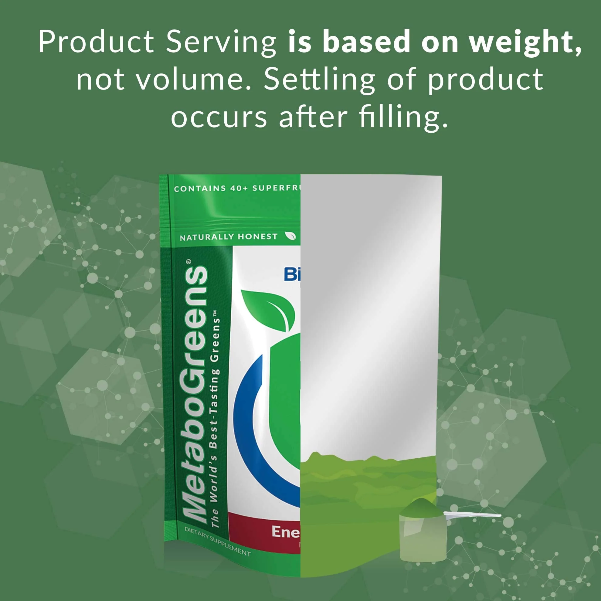 BioTrust Metabo Greens Superfood Powder – Berry Flavor, 30 Servings - Image 16