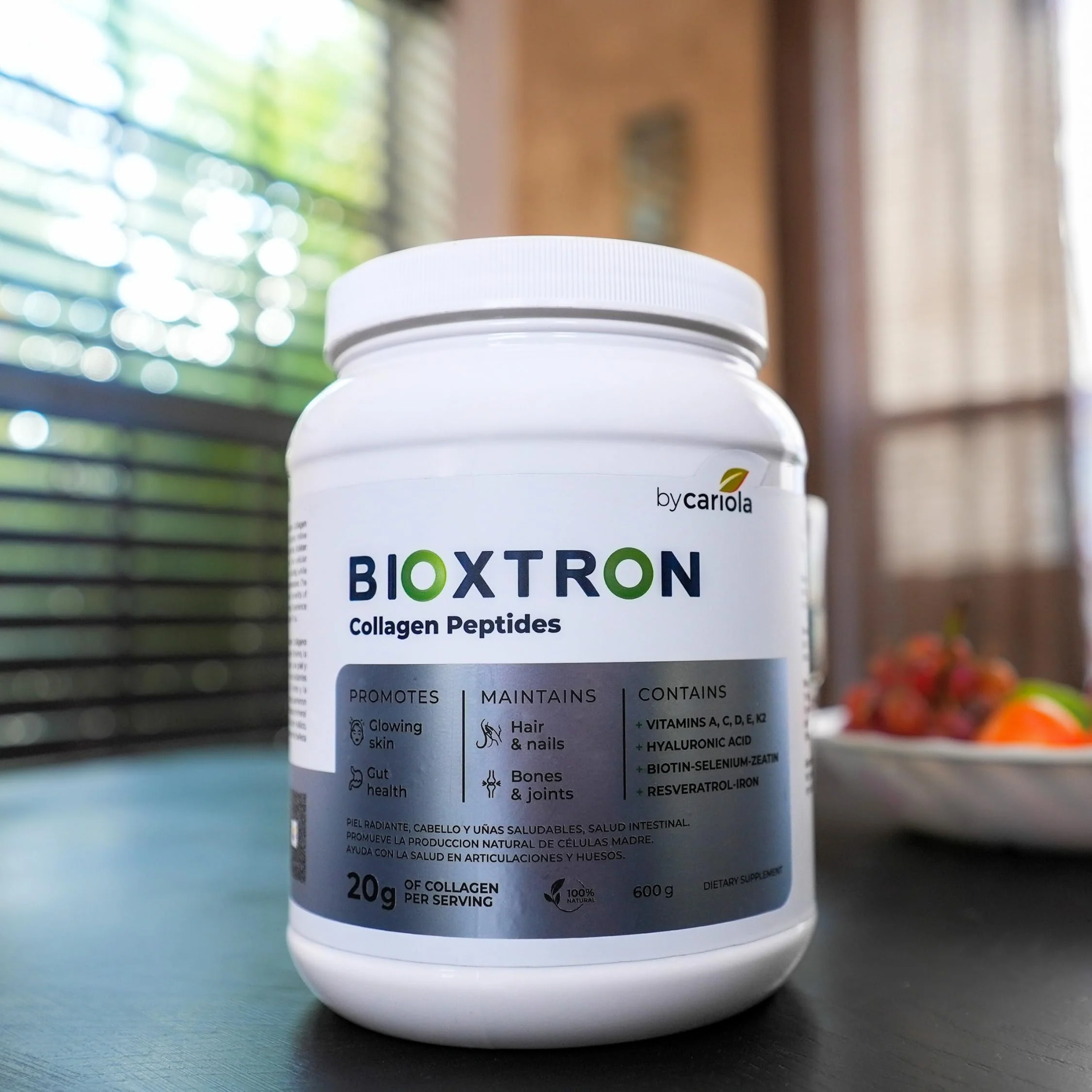 Bioxtron Collagen Peptides Powder – Unflavored Type I Bovine, 600g (30 Servings) with Hyaluronic Acid & Biotin - Image 11