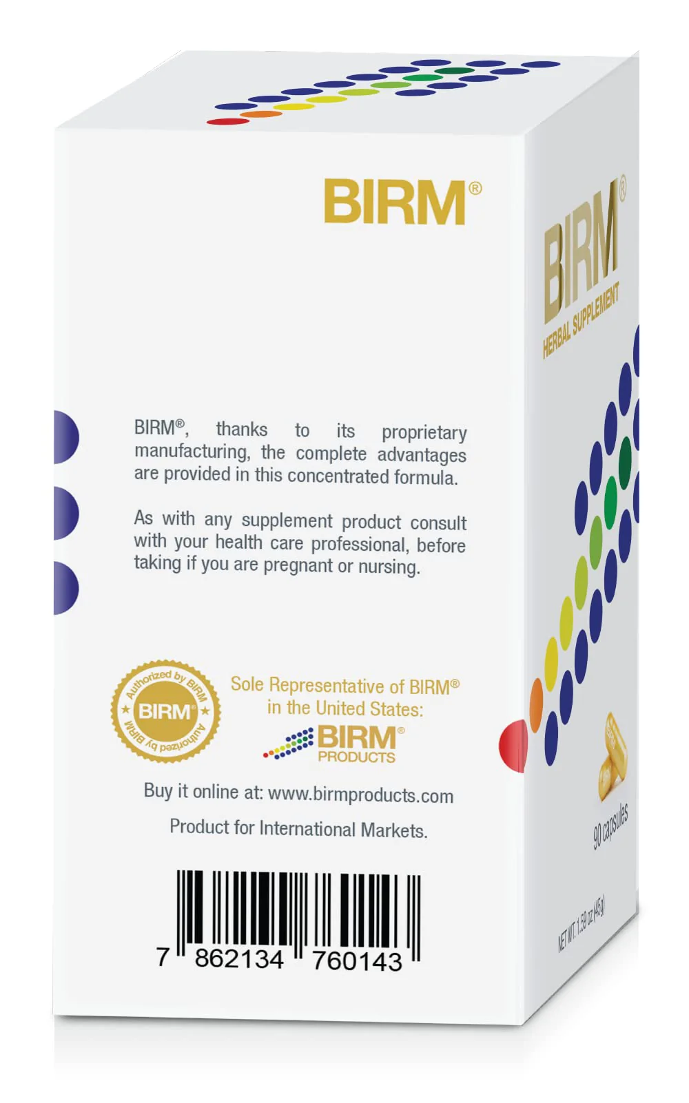 BIRM Preventive Herbal Supplement - Natural Extract Support for a Healthy Immune System - Made in Ecuador, 90 Capsule Bottle (40MG) - Image 6
