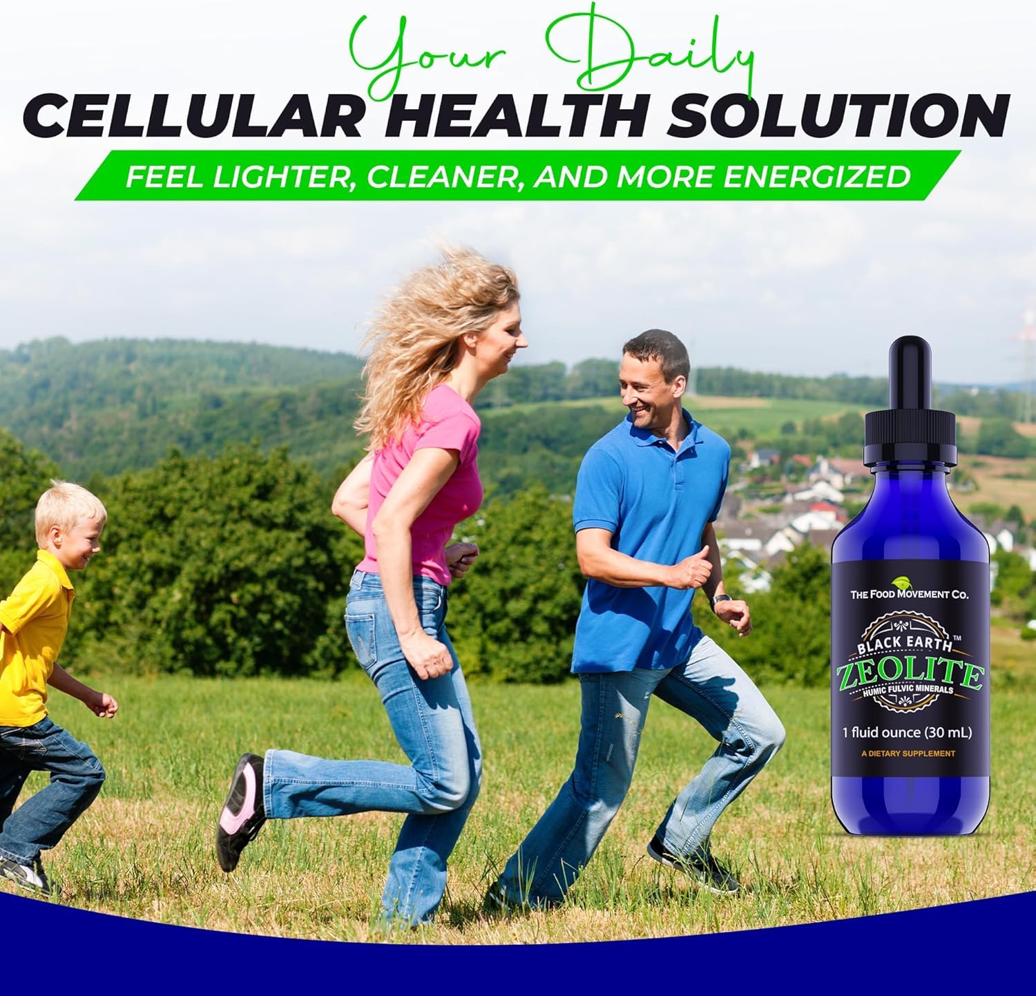 Black Earth Zeolite with Fulvic Acids & Trace Minerals — Liquid Drops (2 oz) for Detox, Gut Health & Immune Support | THE FOOD MOVEMENT CO. - Image 13