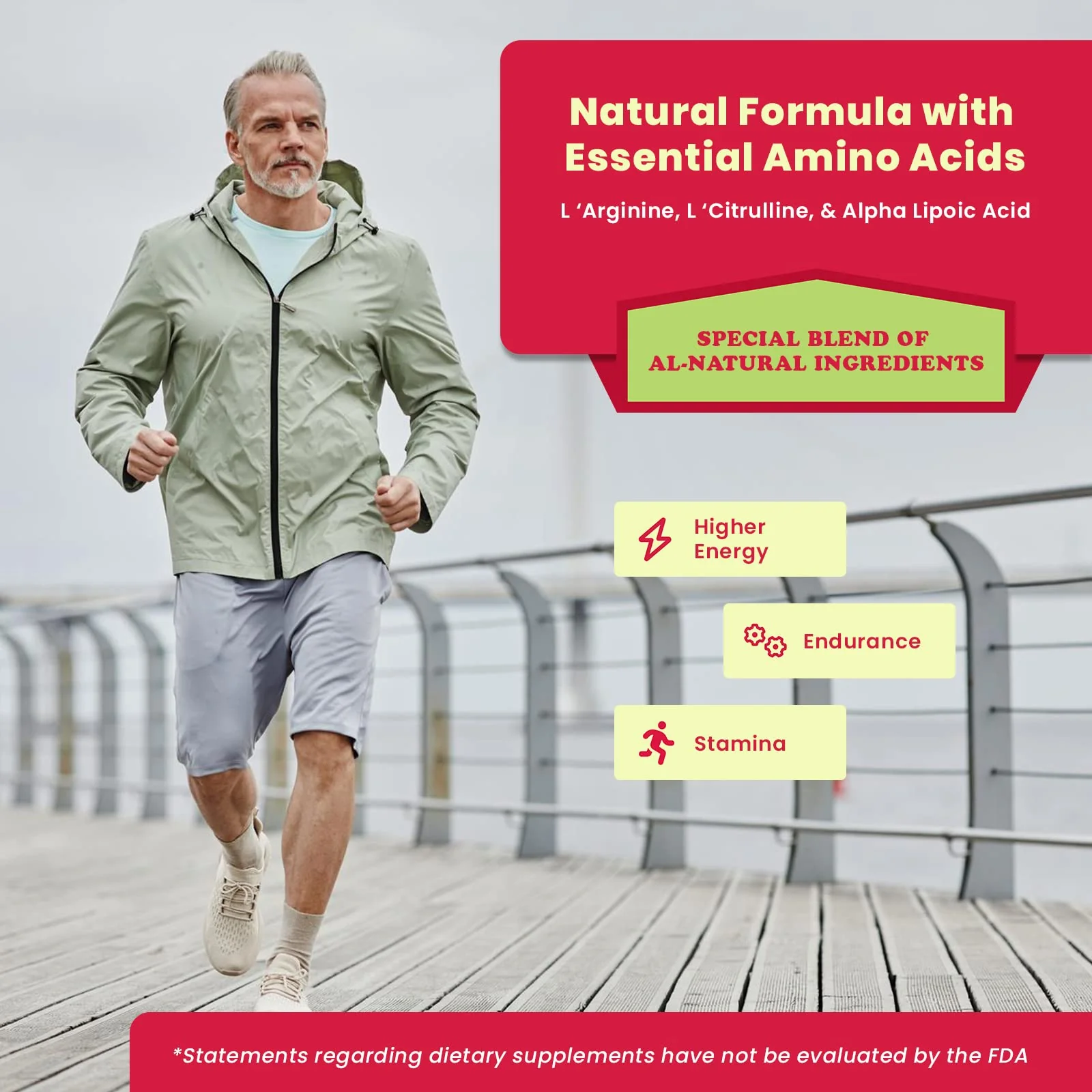 Blood Flow Super Formula Neuropathy Drink Powder by Nerve Spa – L-Arginine & L-Citrulline, 444g/30 Servings - Image 3