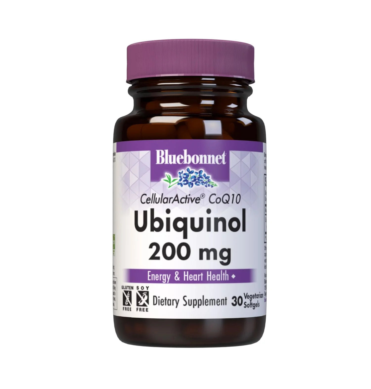 BlueBonnet Active CoQ10 Ubiquinol 200 mg Vegetarian Softgels | Kaneka Ubiquinol for Heart & Cellular Support - Image 8