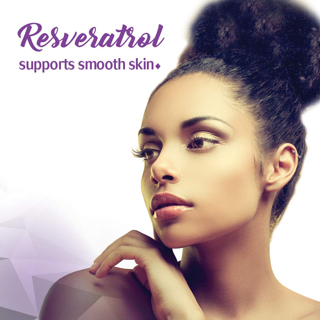 Bluebonnet Beautiful Ally Resveratrol 500 mg – Skin Integrity Support, Vegan, Non-GMO - Image 5