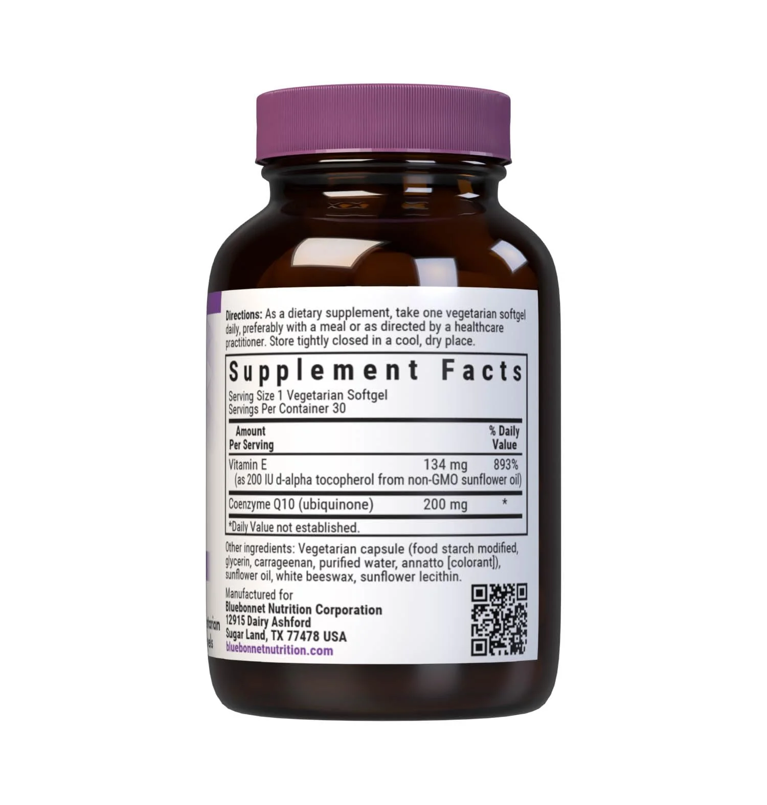 BlueBonnet CoQ-10 Vegetarian Softgels 200 mg – 60 Count | Energy & Heart Support - Image 3