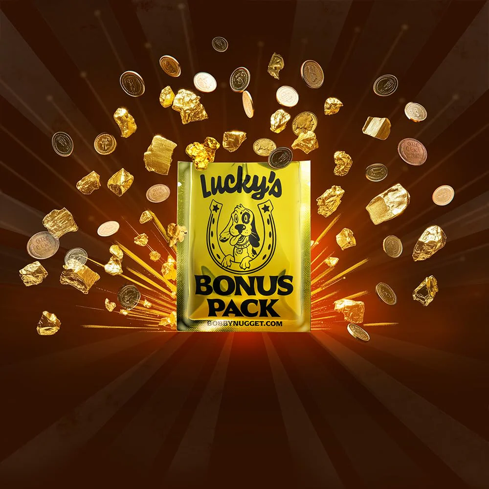 Bobby Nugget Gold Paydirt – Authentic California Pay Dirt with Lucky’s Bonus Bag - Image 2